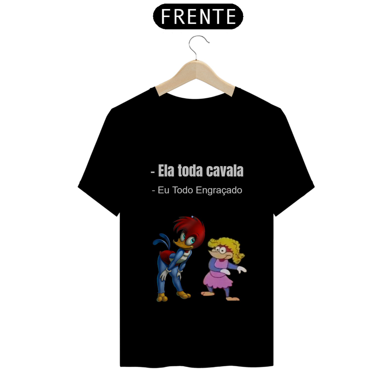 Nome do produto: Camiseta Meme Pica pau