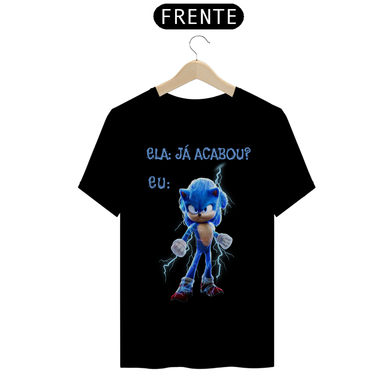 Nome do produto: Camiseta Meme Sonic