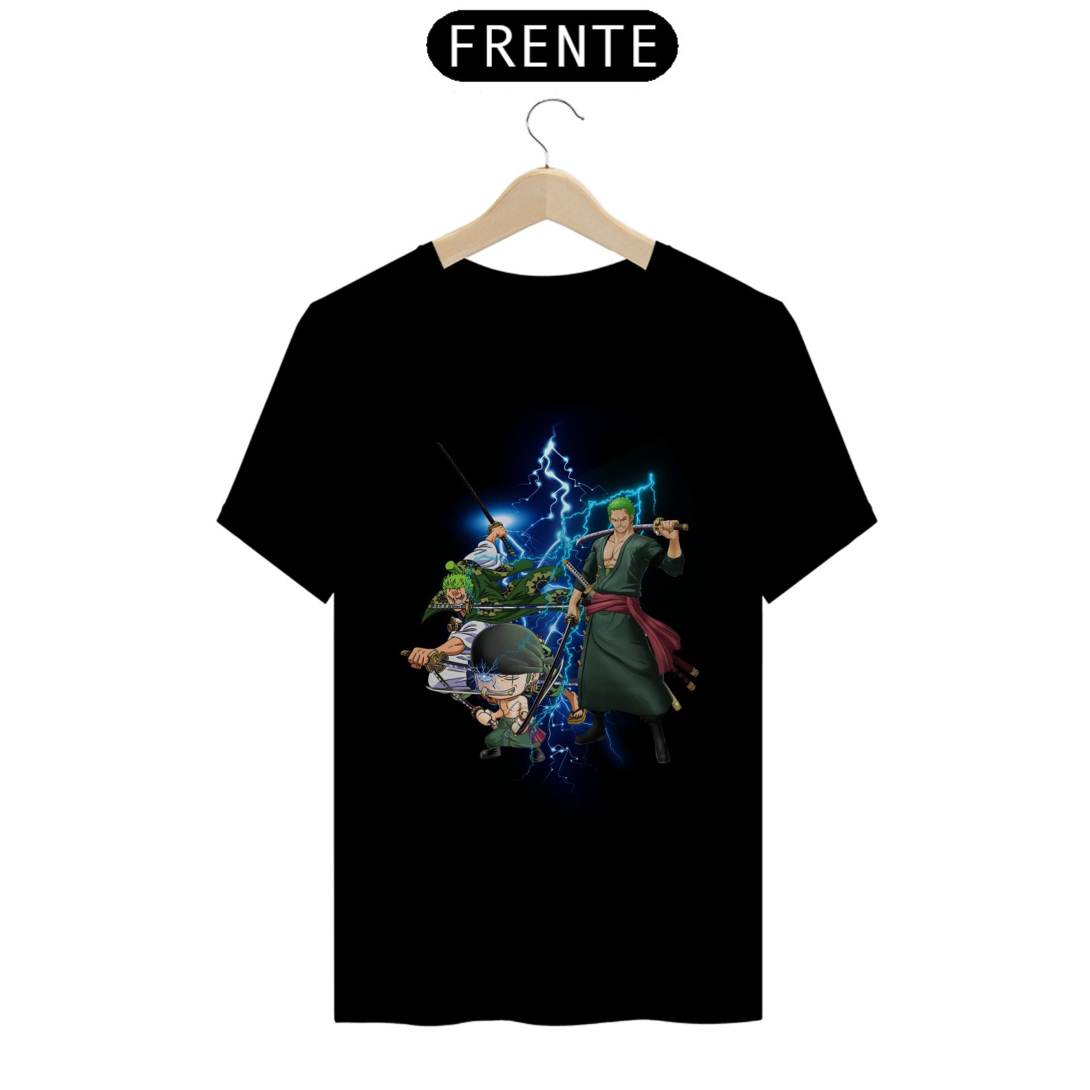 Nome do produto: Camiseta Roronoa Zoro