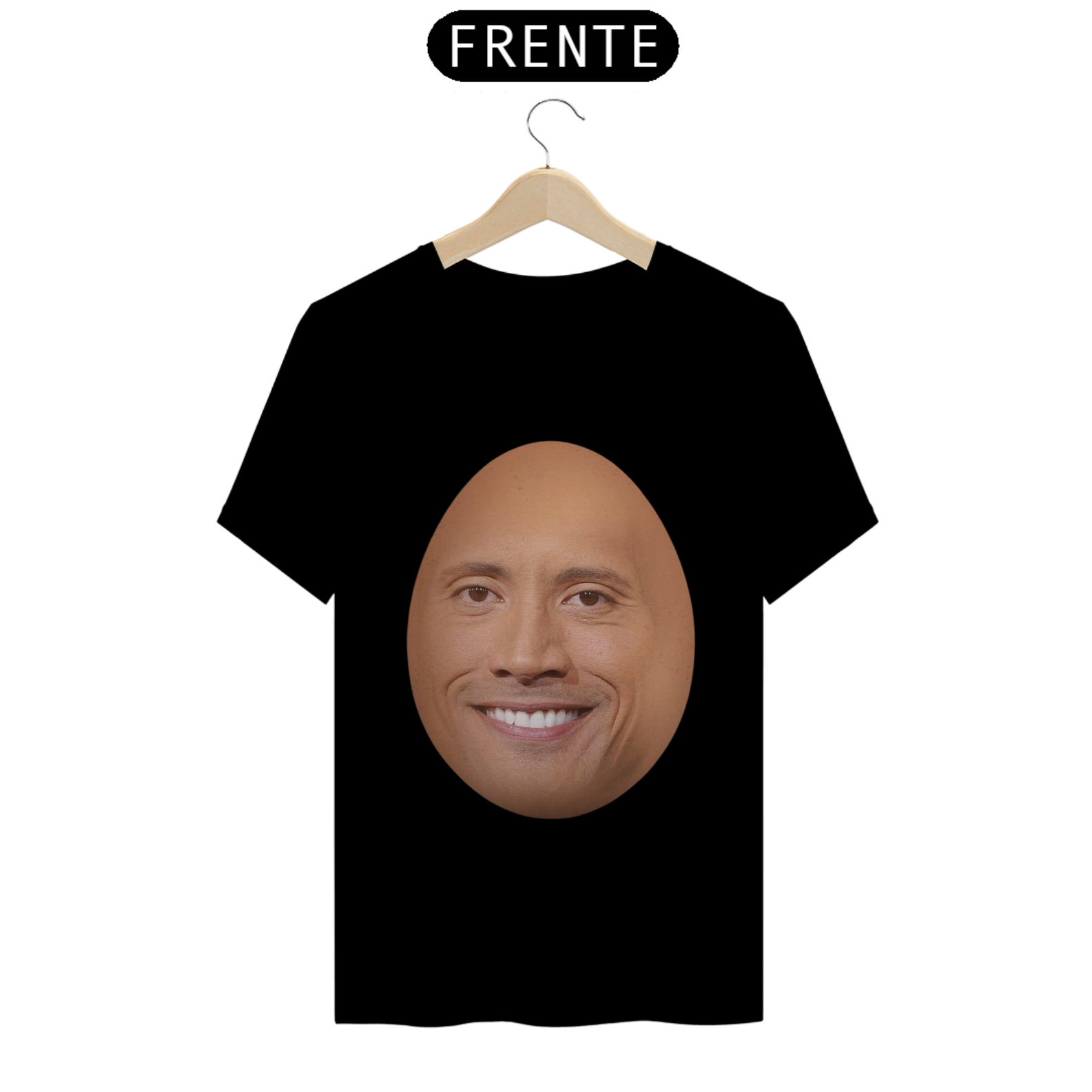 Nome do produto: Camiseta Ovo The Rock