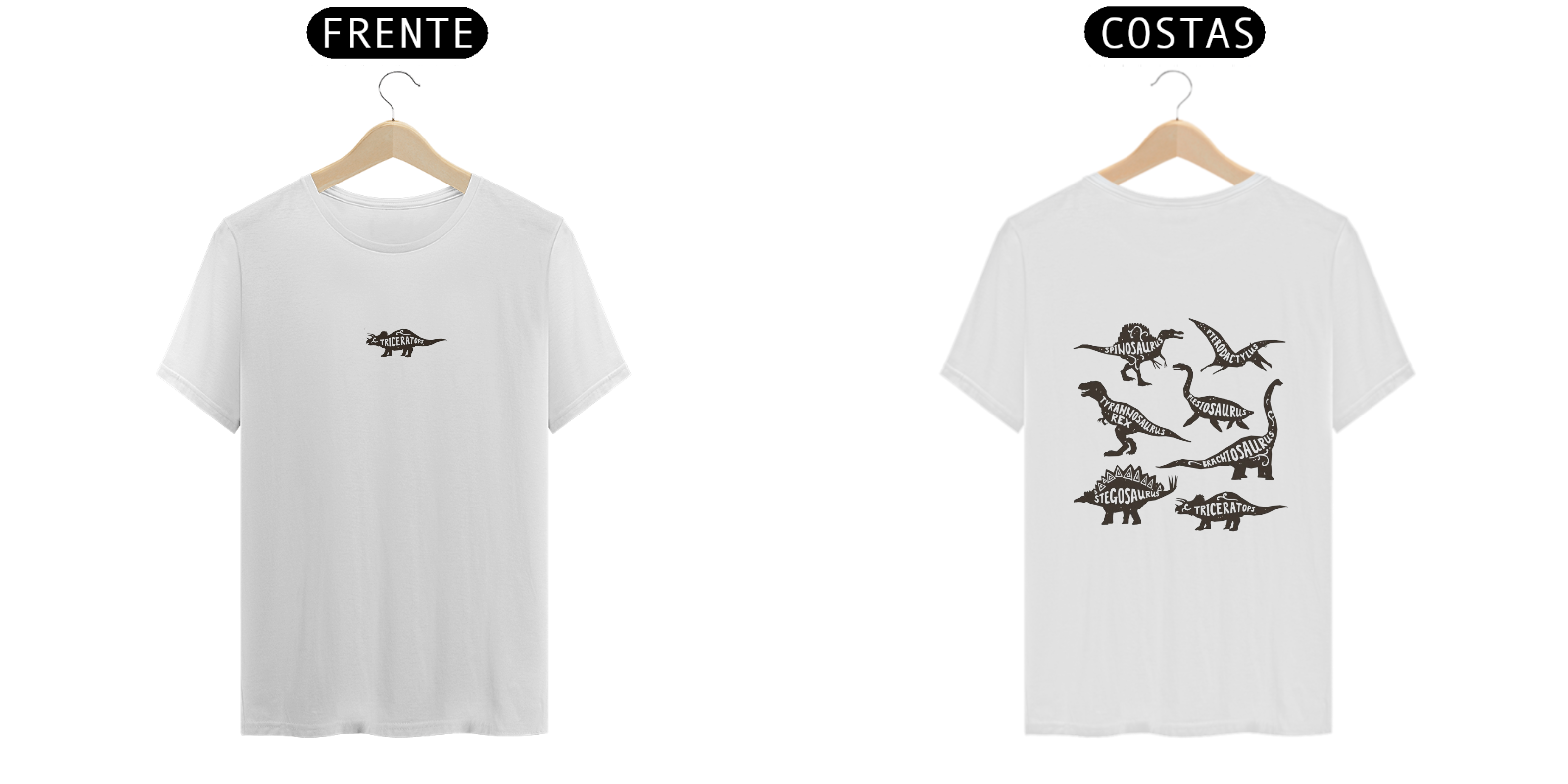 Nome do produto: Camisa Dinossauros