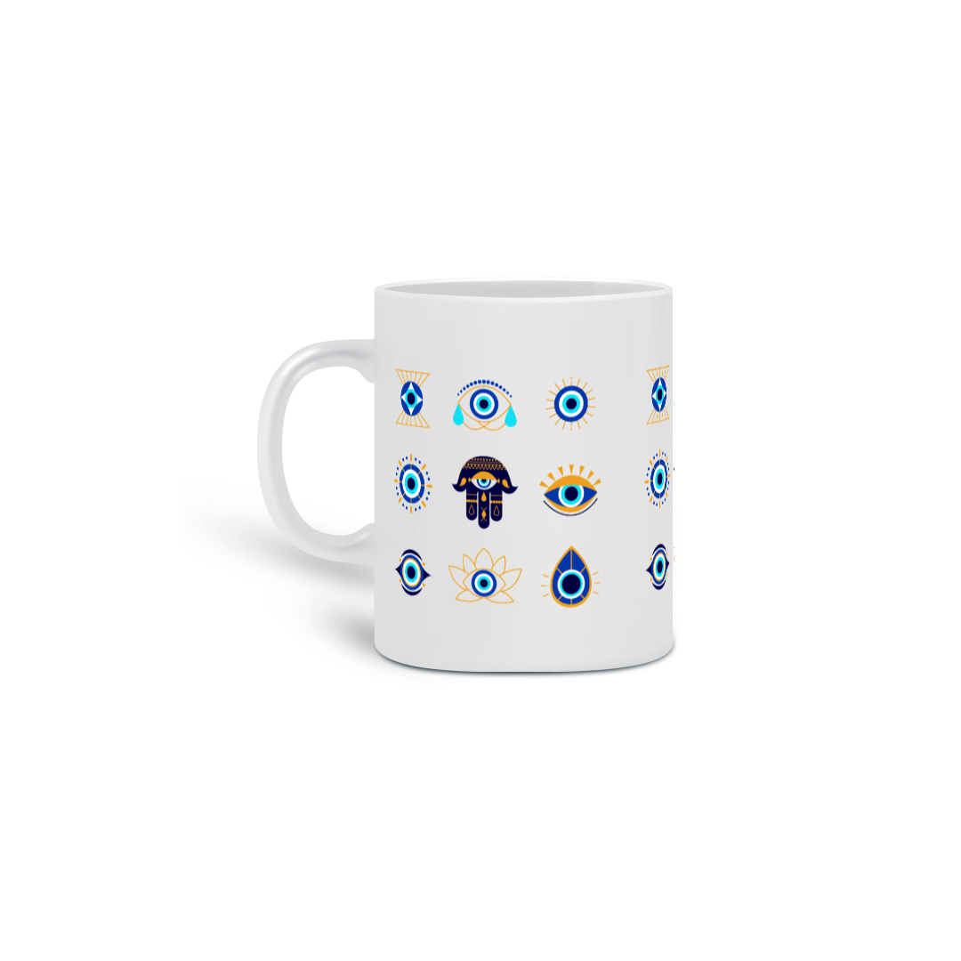 Nome do produto: Caneca Olho Grego