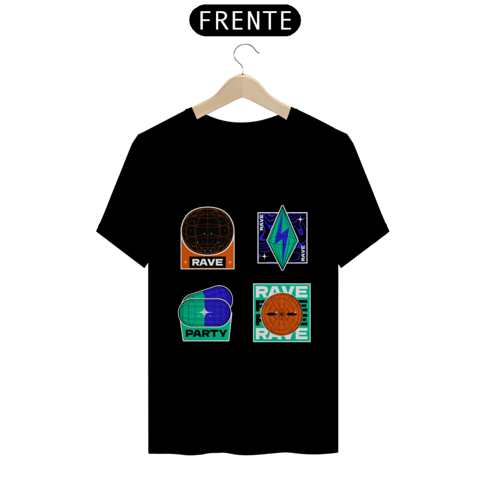 Nome do produto: Camisa Rave