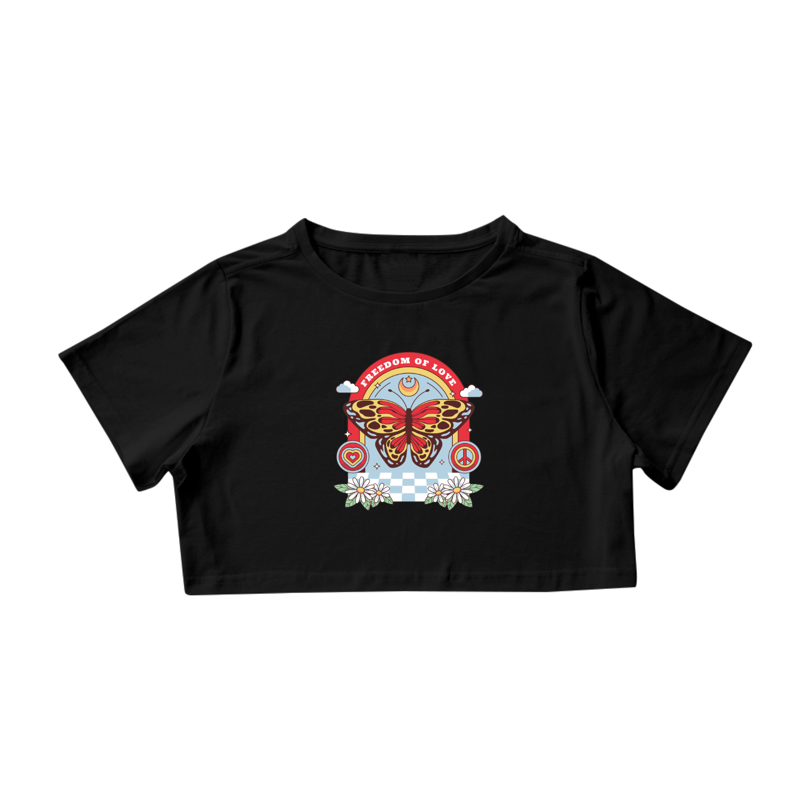 Nome do produto: Cropped Freedom of Love