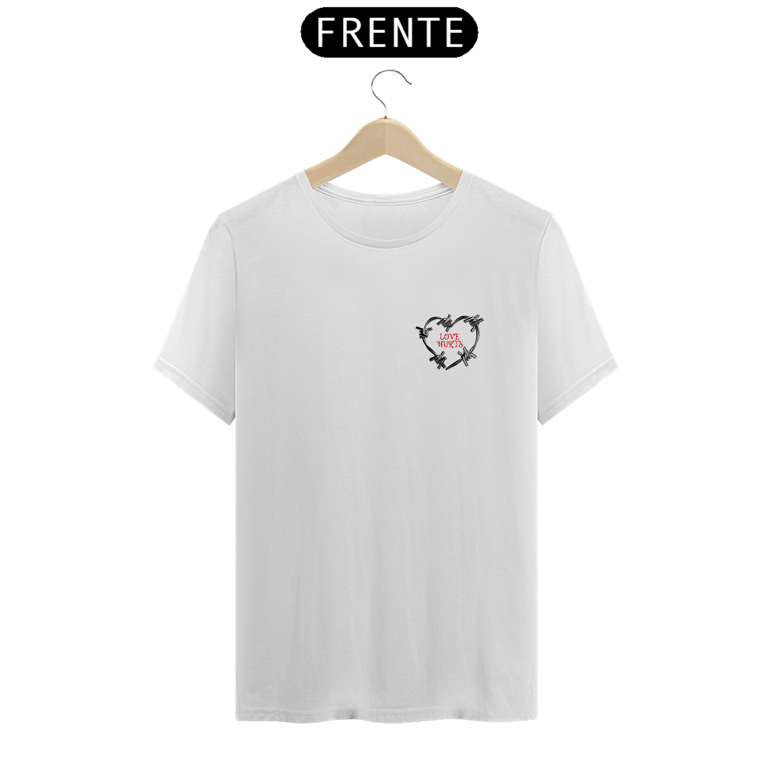 Nome do produto: Camiseta Love Hurts