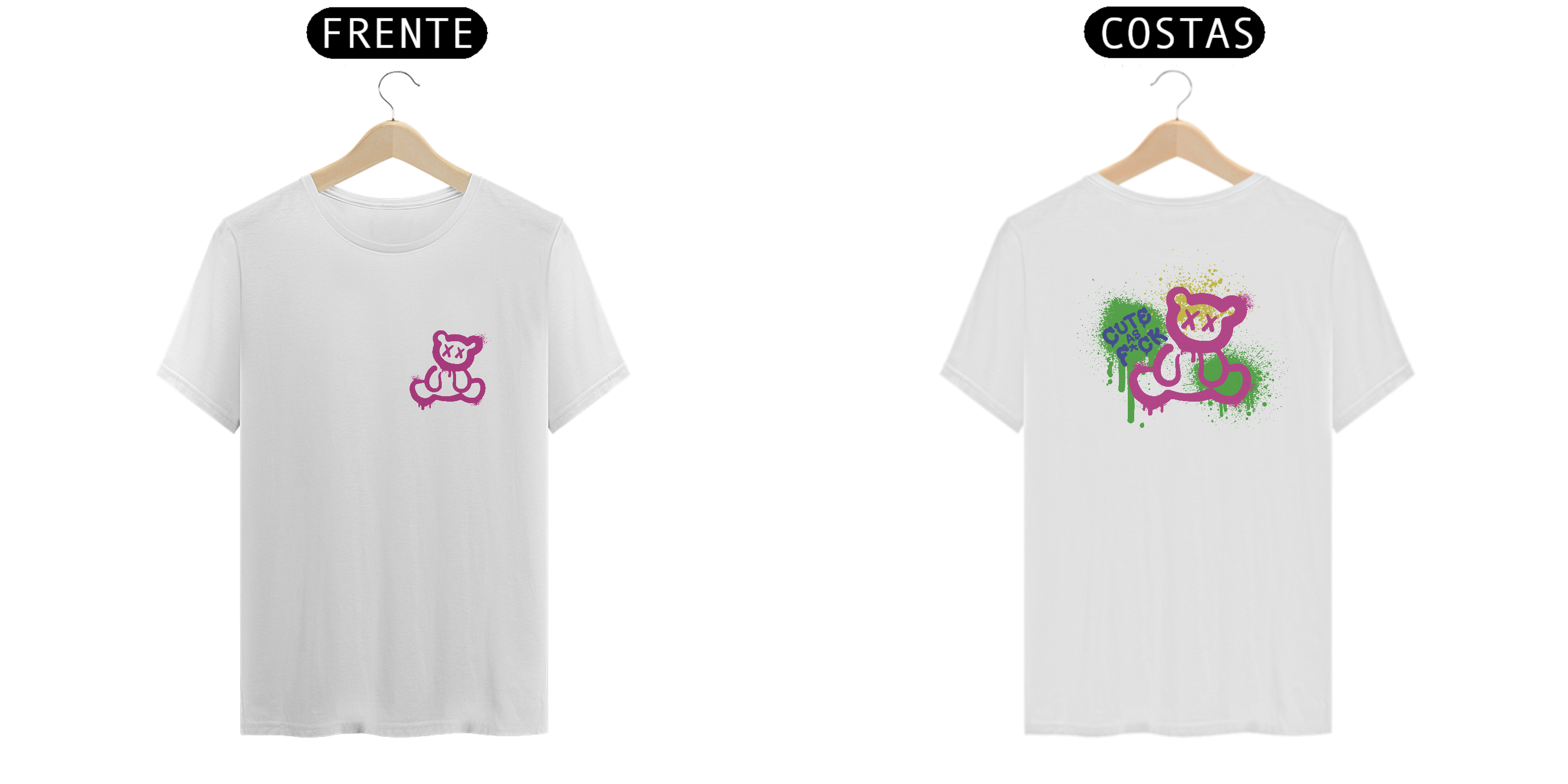 Nome do produto: Camiseta Cute as f*ck