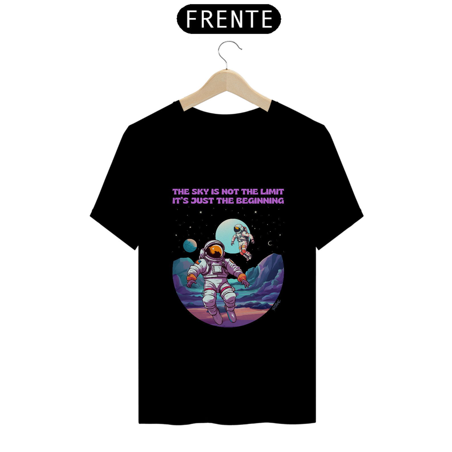 Nome do produto: Camiseta The sky is not the limit