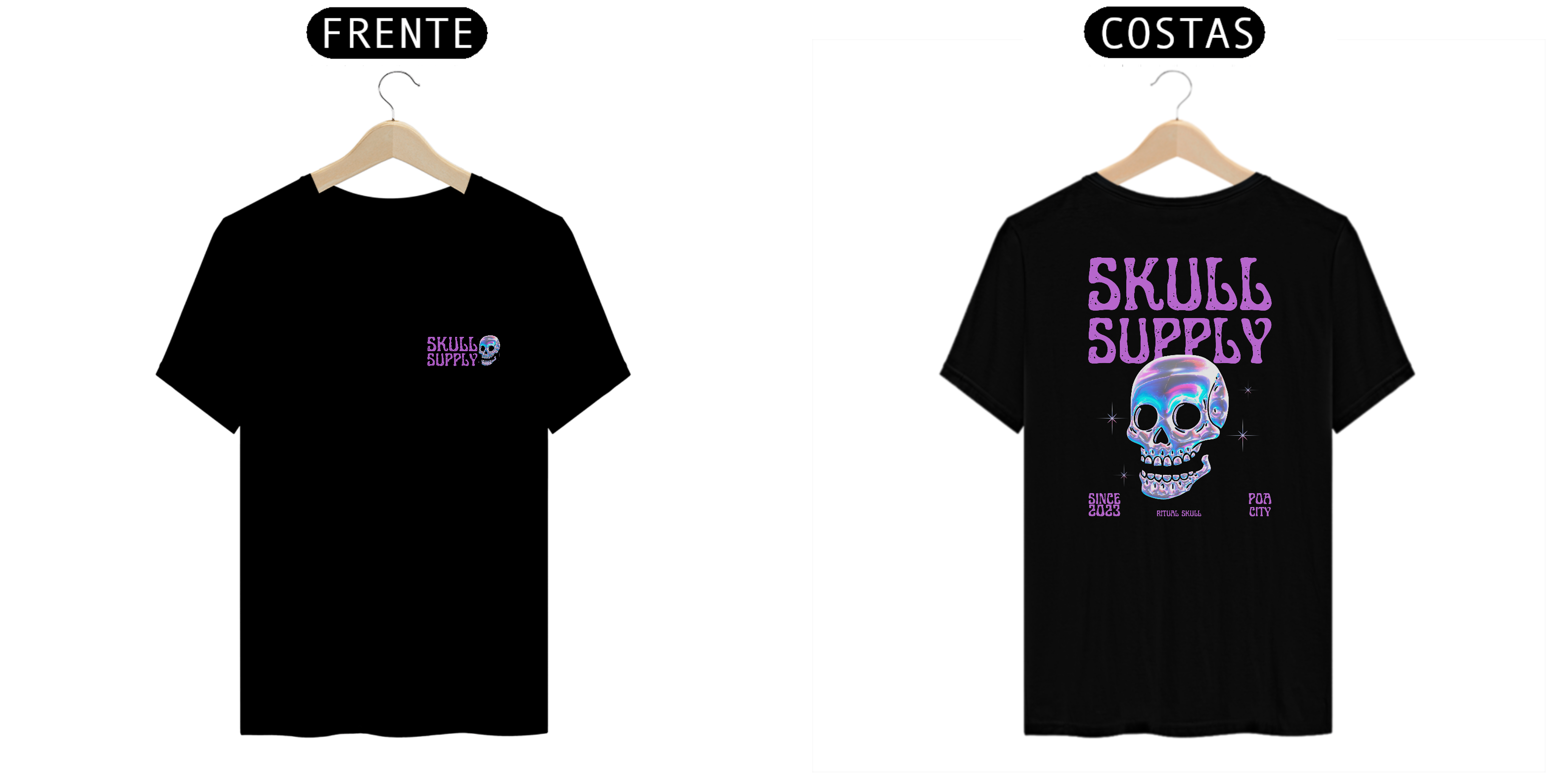 Nome do produto: Camiseta Skull Supply