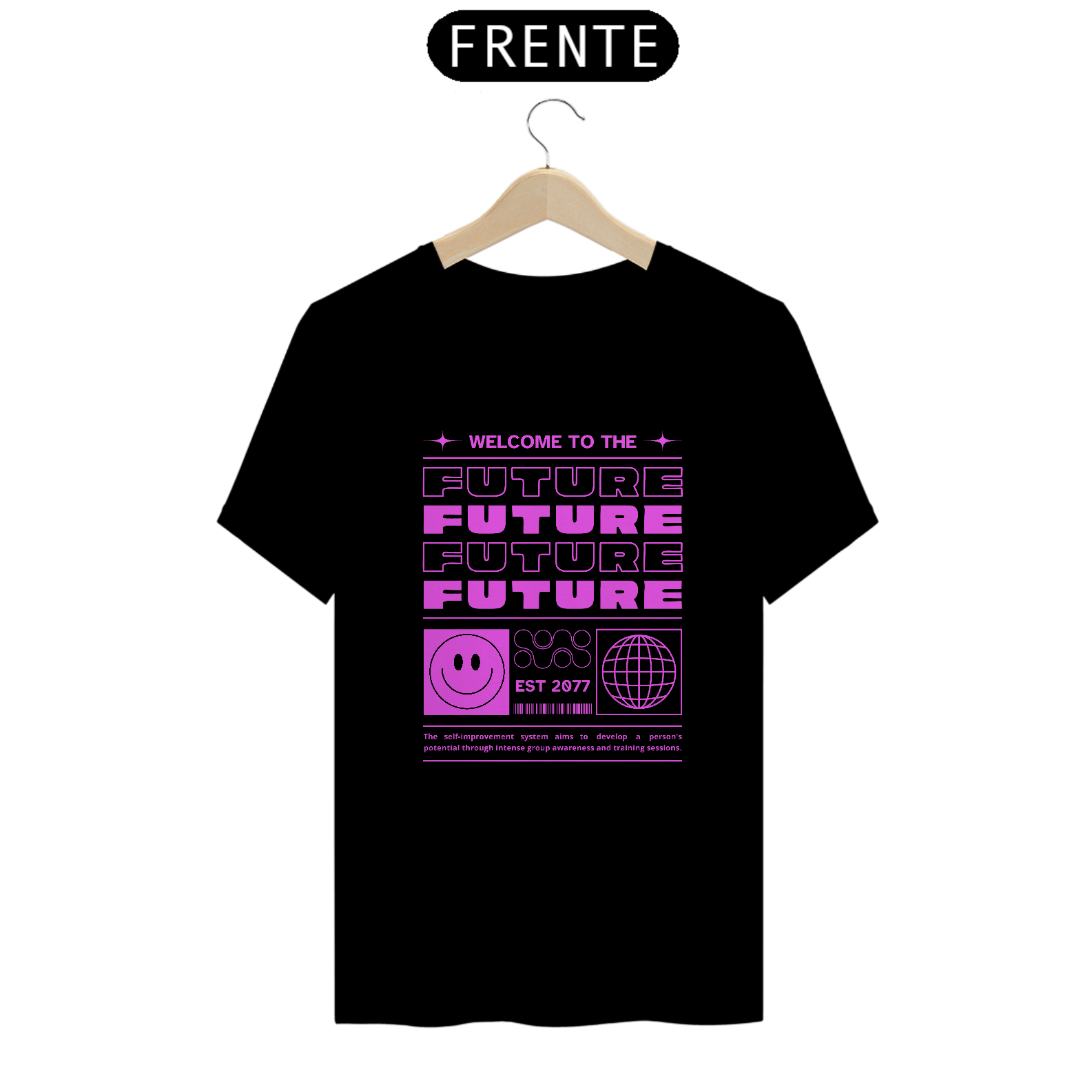 Nome do produto: Camiseta Welcome to the future