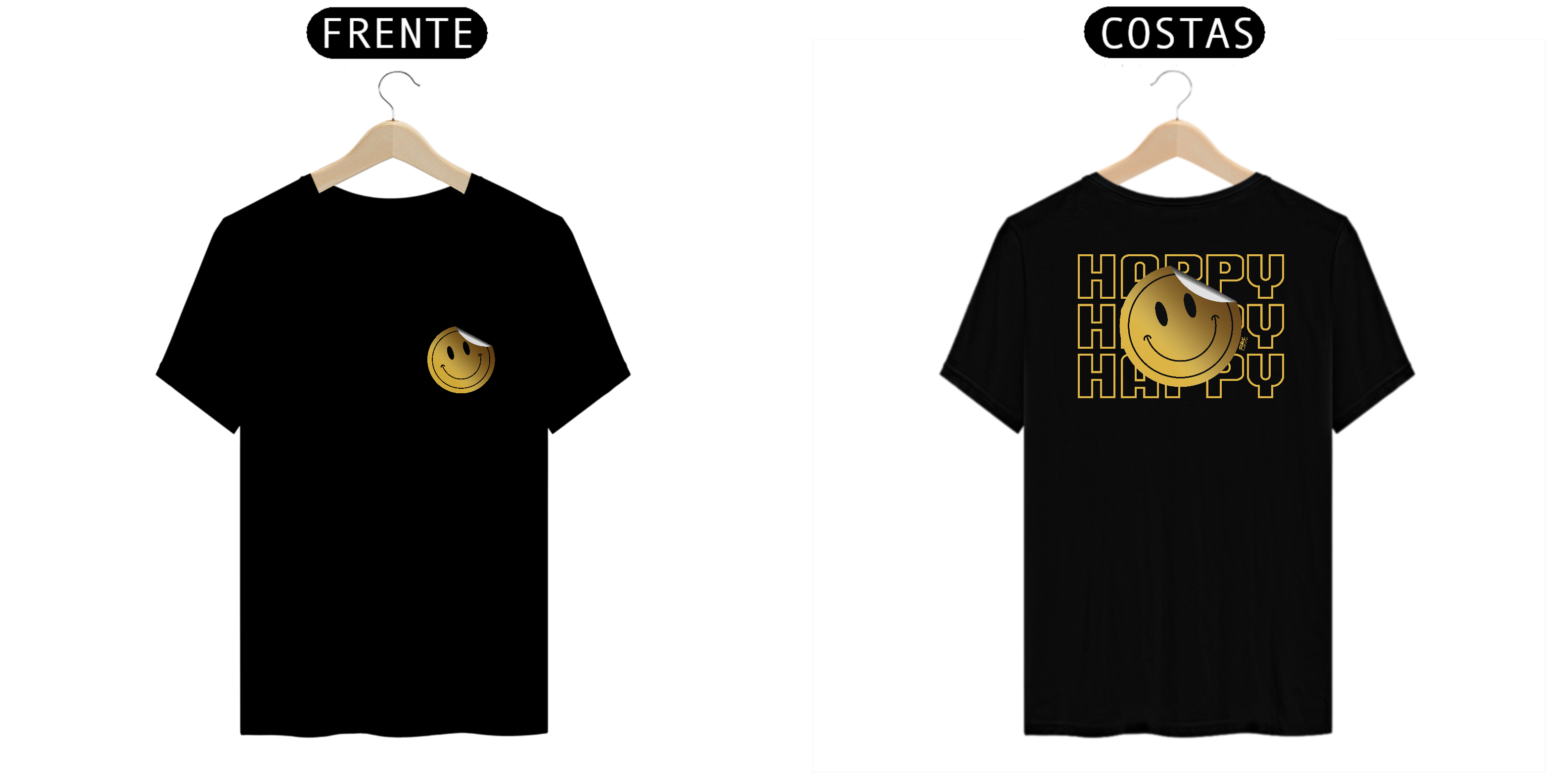 Nome do produto: Camiseta Happy