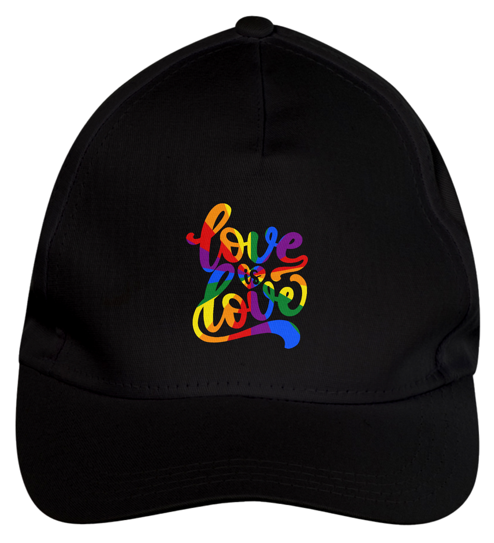Nome do produto: Boné (Brim) Love is love