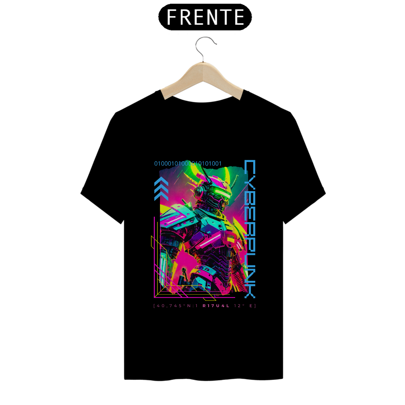 Nome do produto: Camiseta Cyberpunk