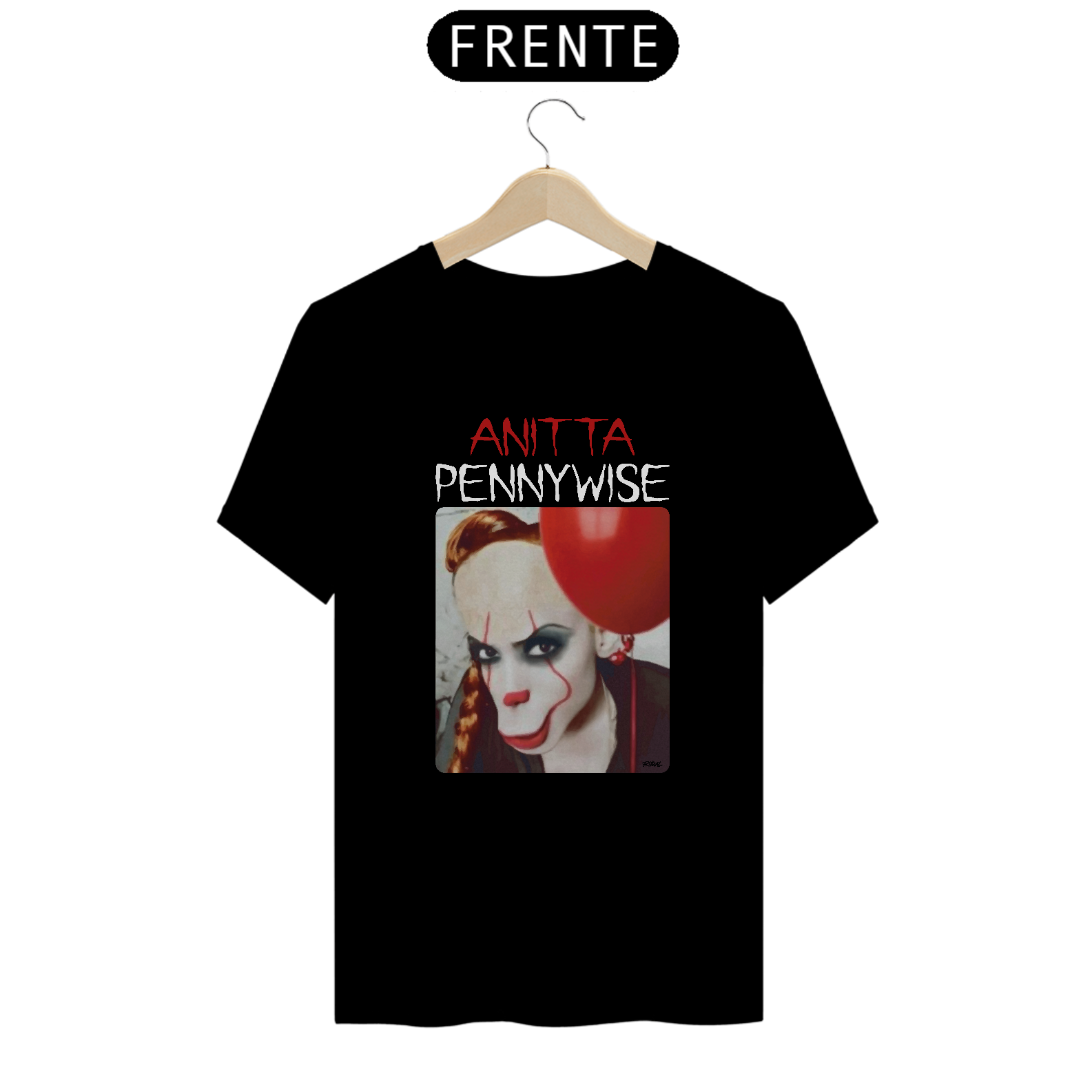 Nome do produto: Camiseta Anitta Pennywise