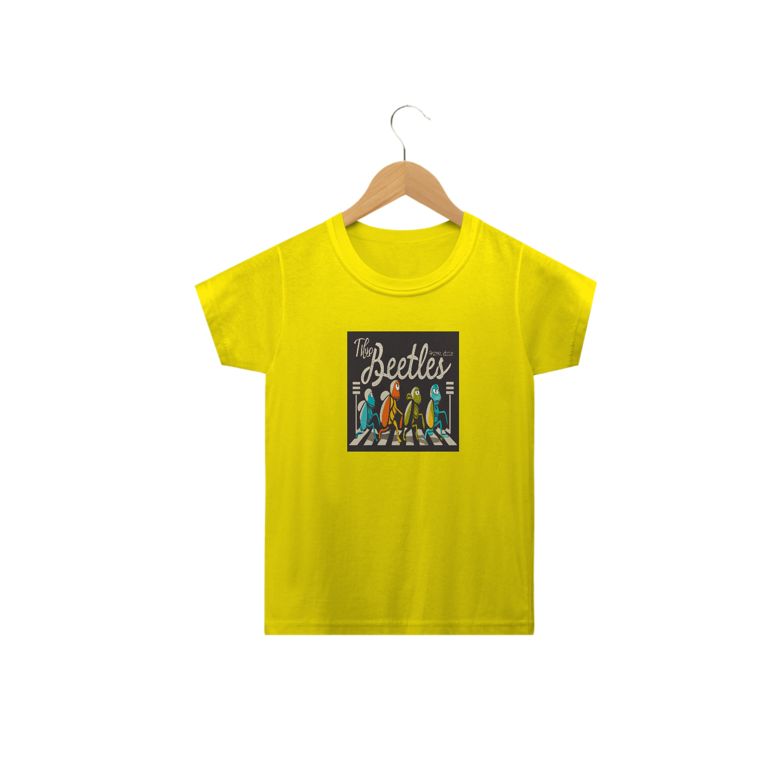 Nome do produto: CAMISETA CLASSIC INFANTIL,THE BEETLES - 2 HA 14 ANOS