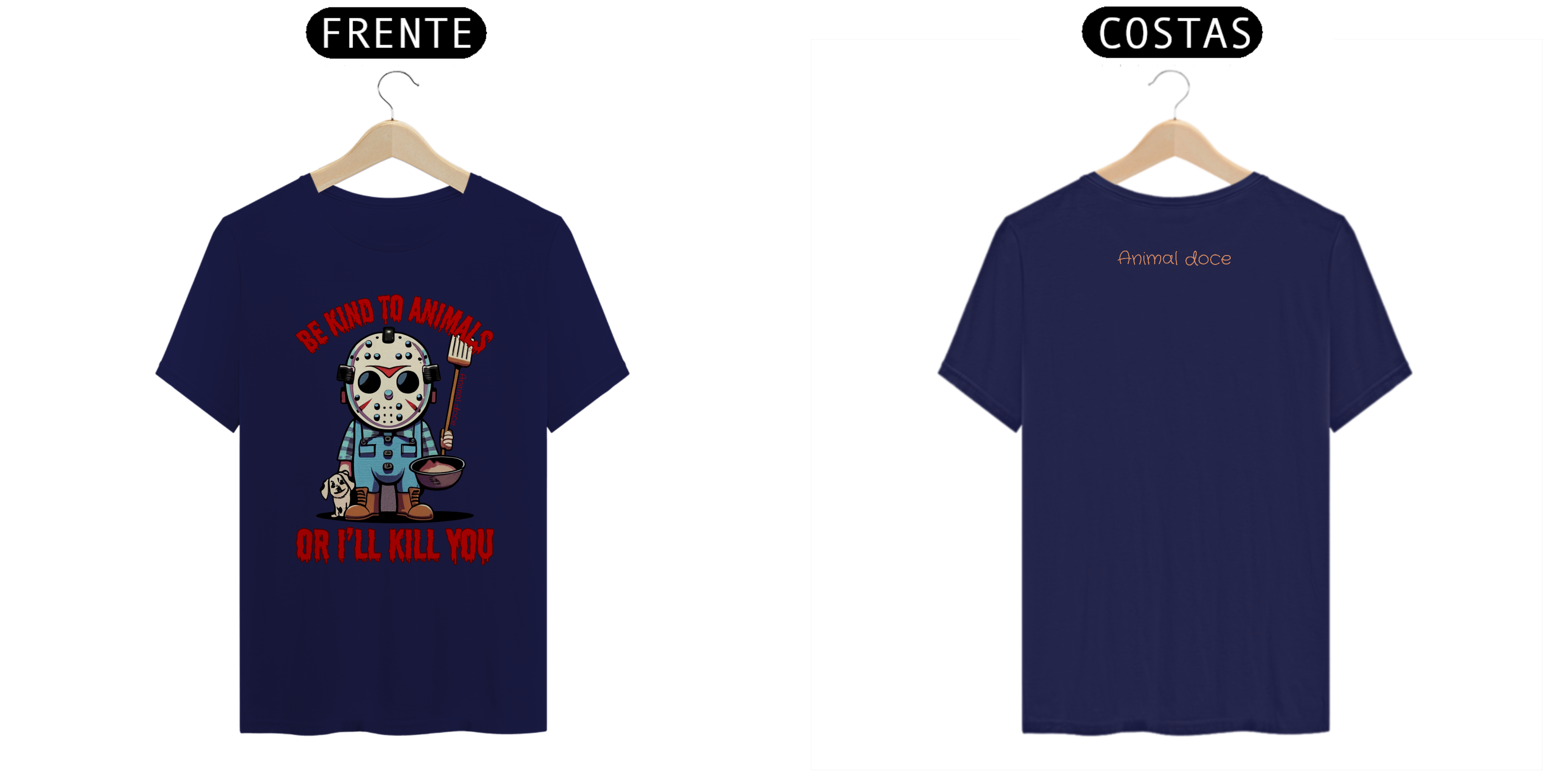 Nome do produto: CAMISETA T-SHIRT CLASSIC F/V , JASON BE KIND SEXTA FEIRA 13