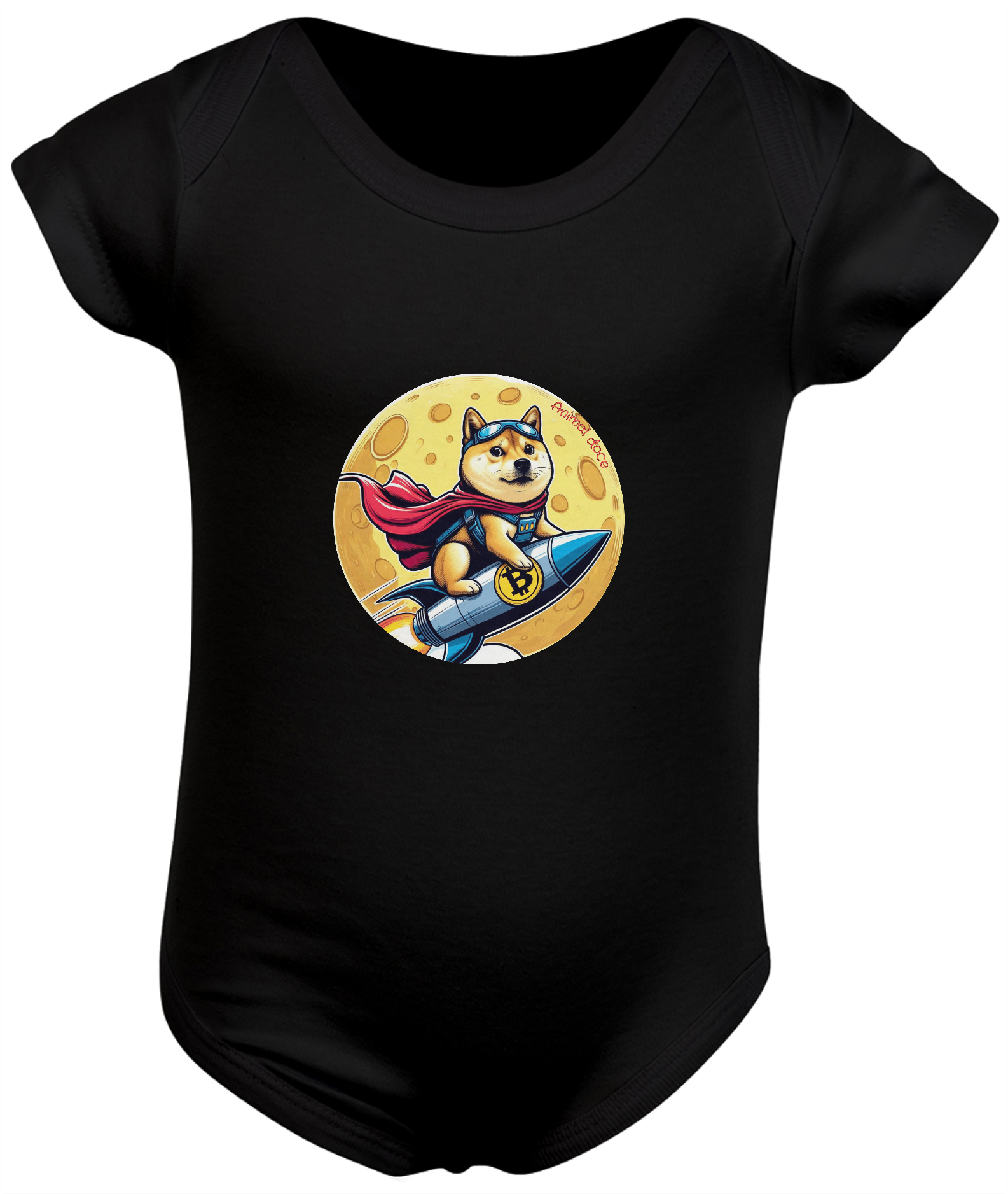 Nome do produto: BODY INFANTIL, BITCOIN SHIBAINU - P M G GG 