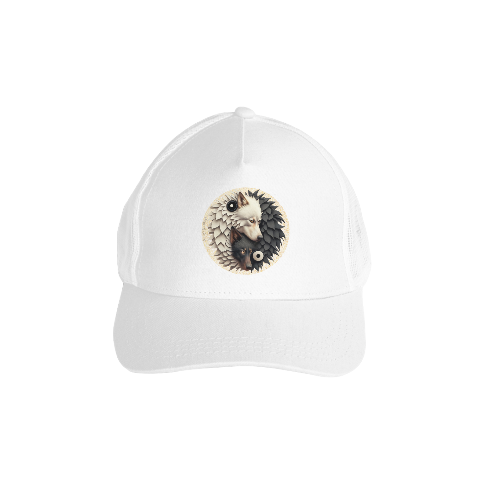 Nome do produto: BONE PRIME C/TELA, WOLF YIN YANG