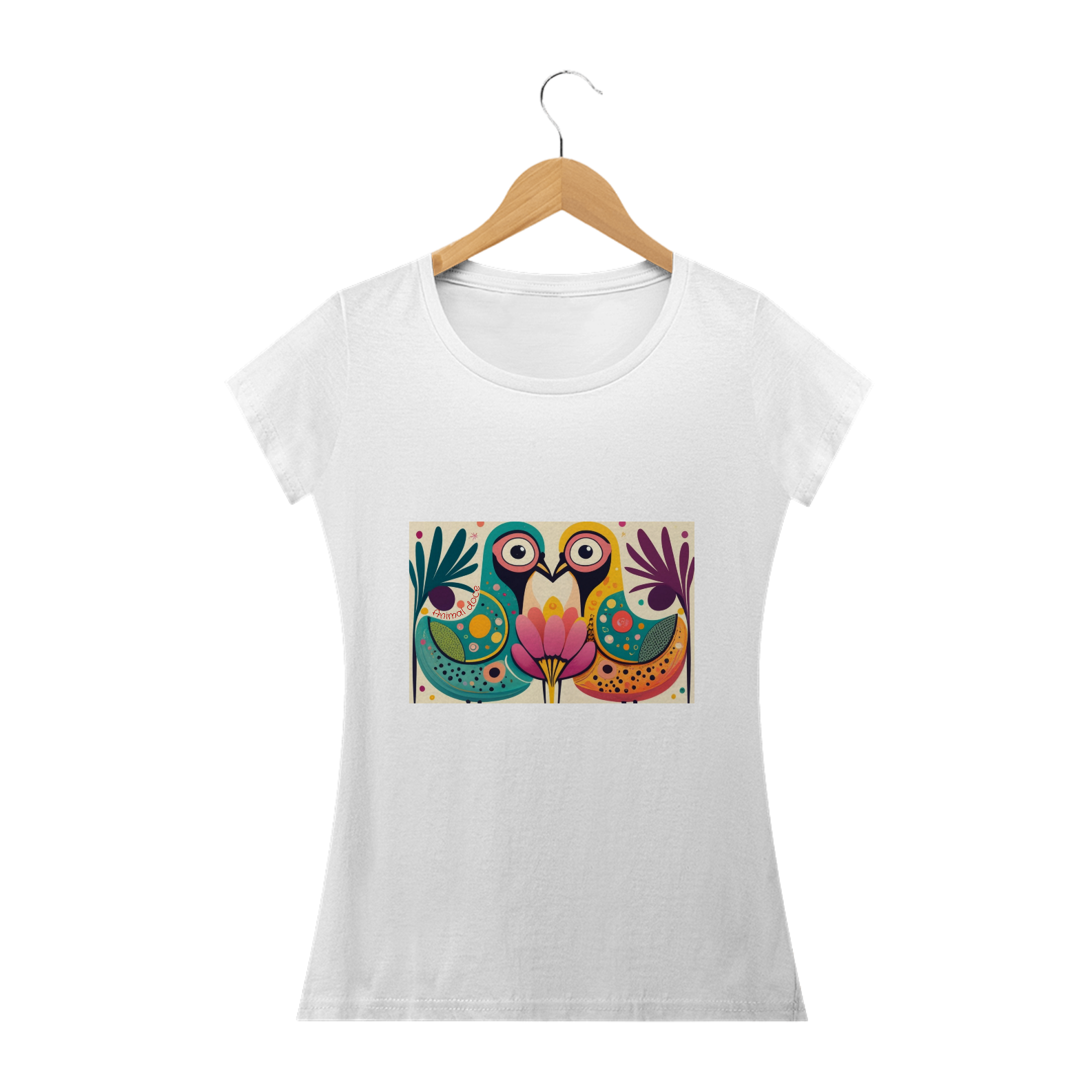 Nome do produto: CAMISERA BABY LONG CLASSIC, COLORFUL BIRDS