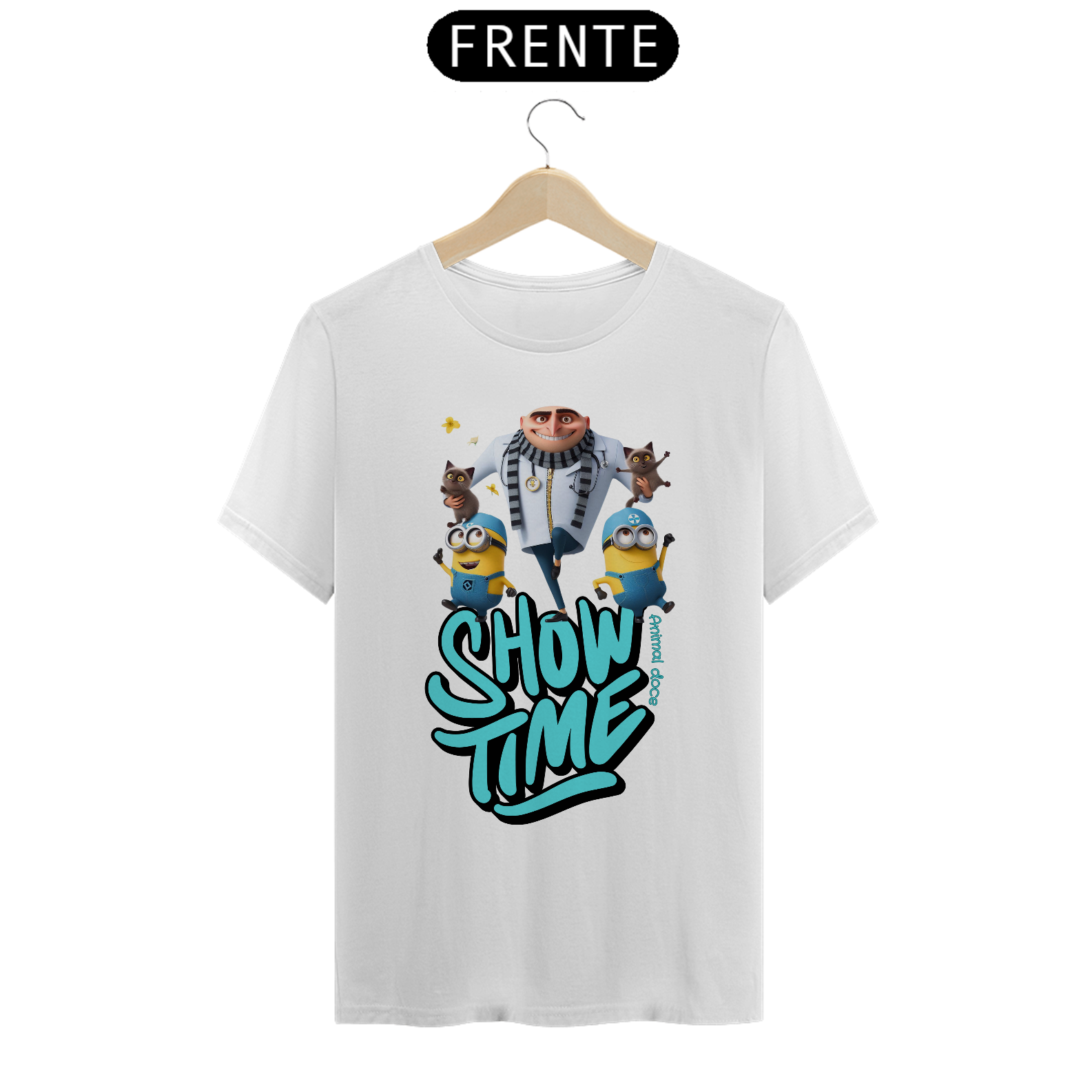 Nome do produto: CAMISETA T-SHIRT CLASSIC, MEU MALVADO FAVORITO SHOW TIME