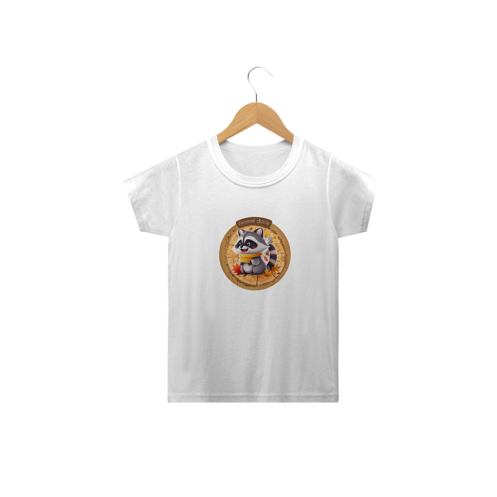 Nome do produto: CAMISETA CLASSIC INFANTIL, RACOON - 2 A 14 ANOS