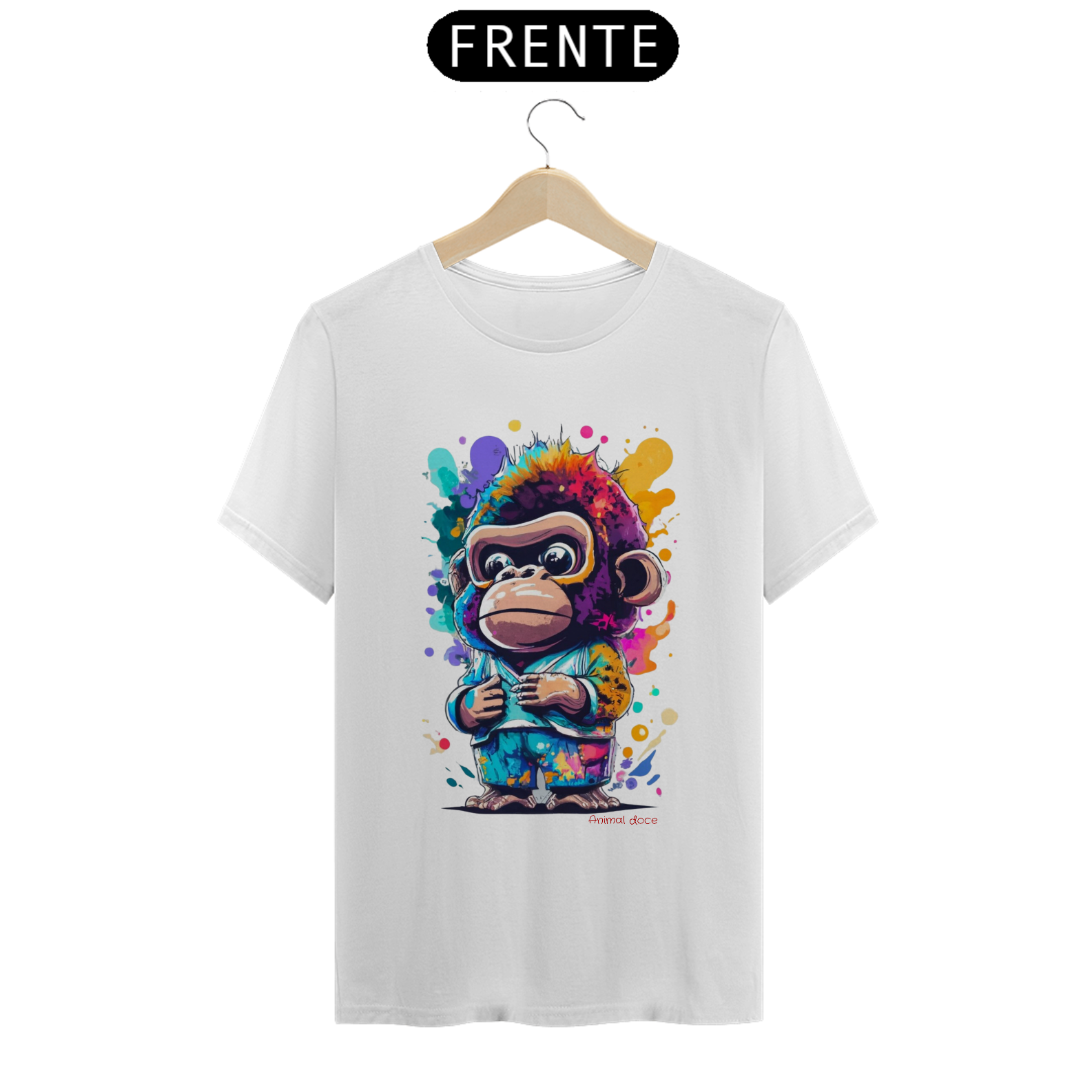 Nome do produto: CAMISETA T-SHIRT CLASSIC, KING MONKEY