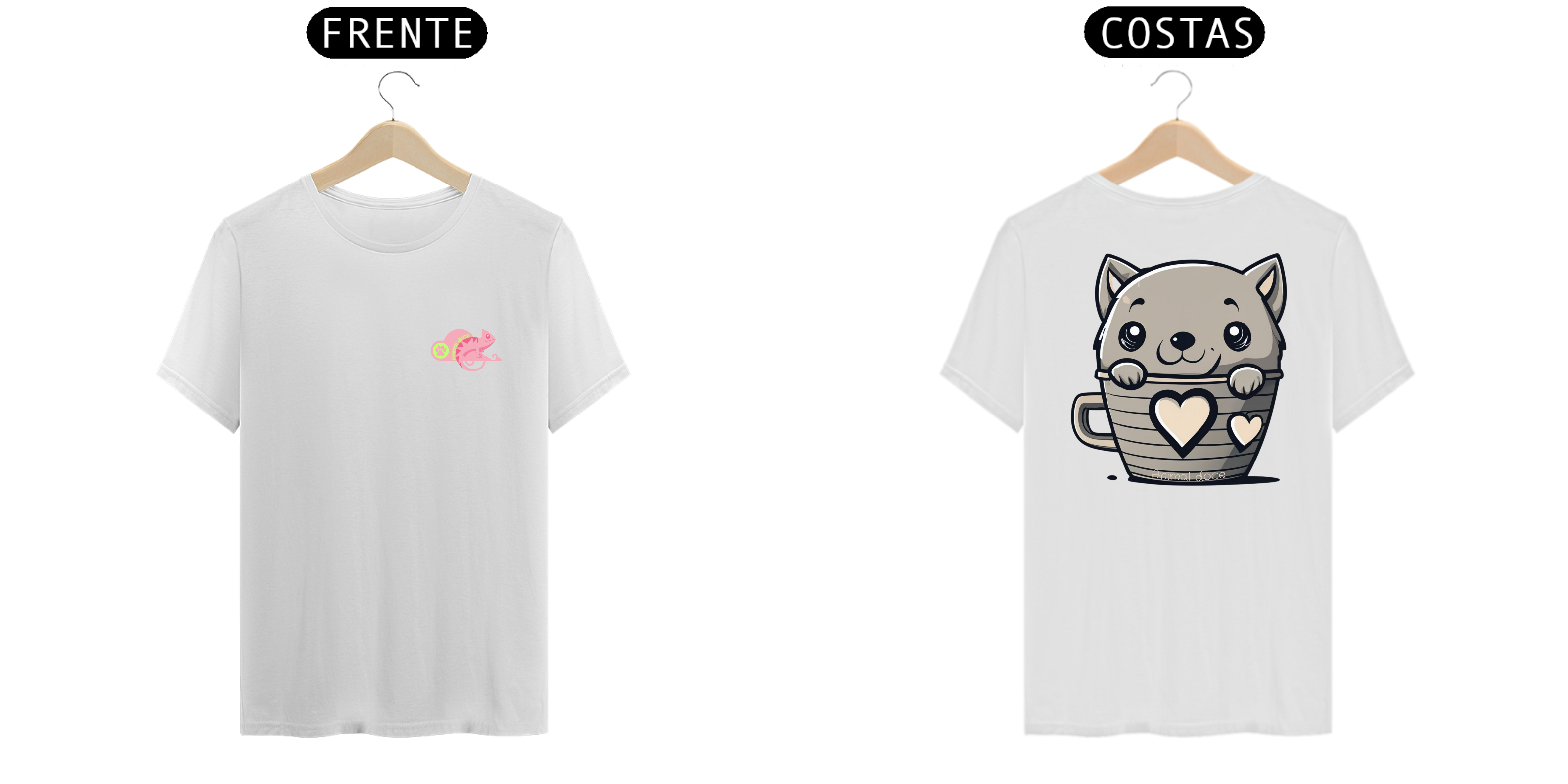 Nome do produto: CAMISETA T-SHIRT PRIME F/V, CAT IN THE CUP