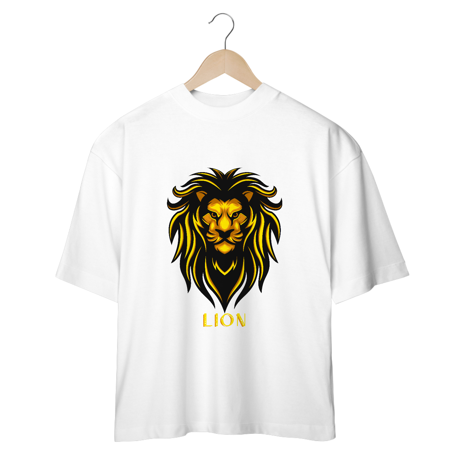 Nome do produto: CAMISETA OVERSIZED, LION