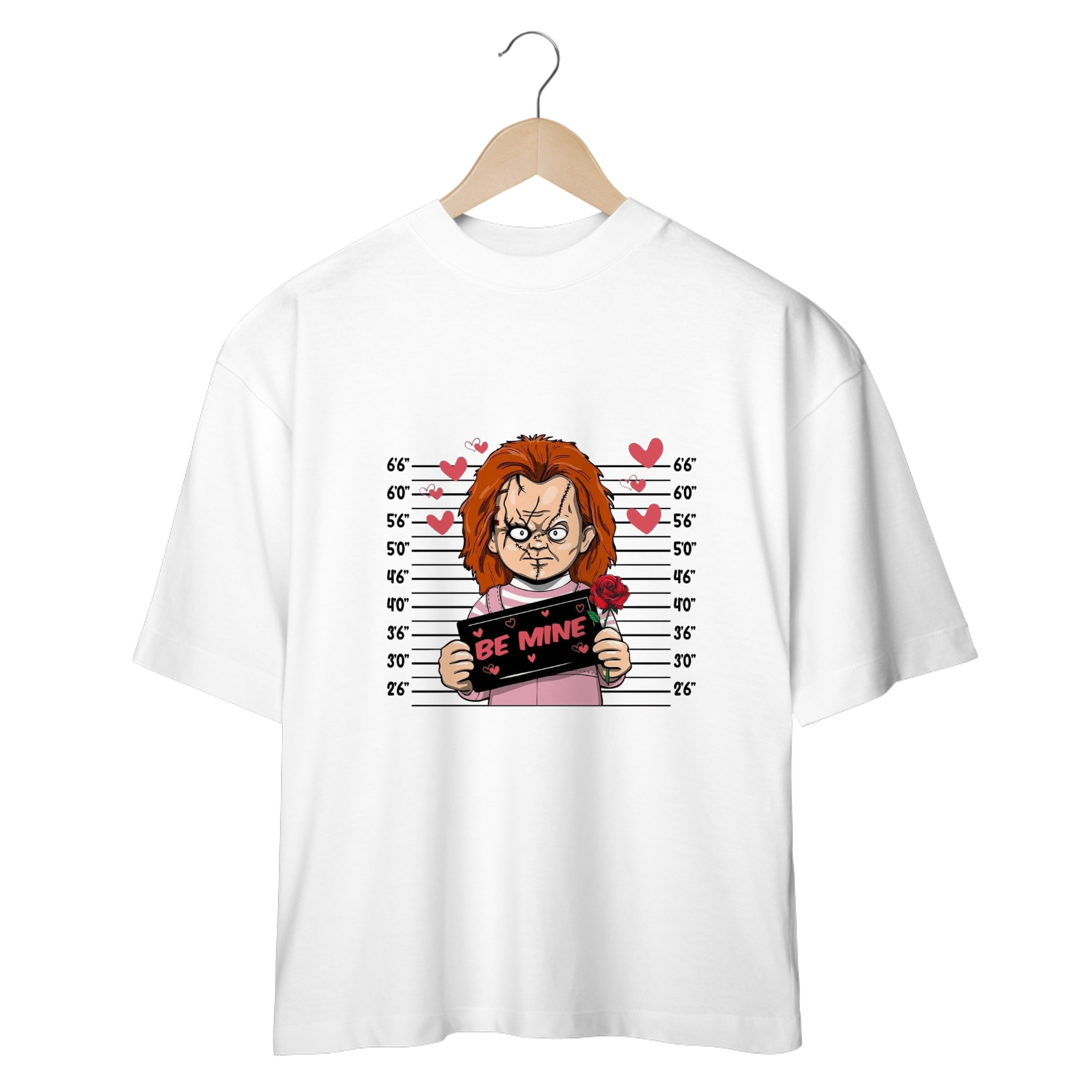 Nome do produto: CAMISETA OVERSIZED, CHUCHY BE MINE