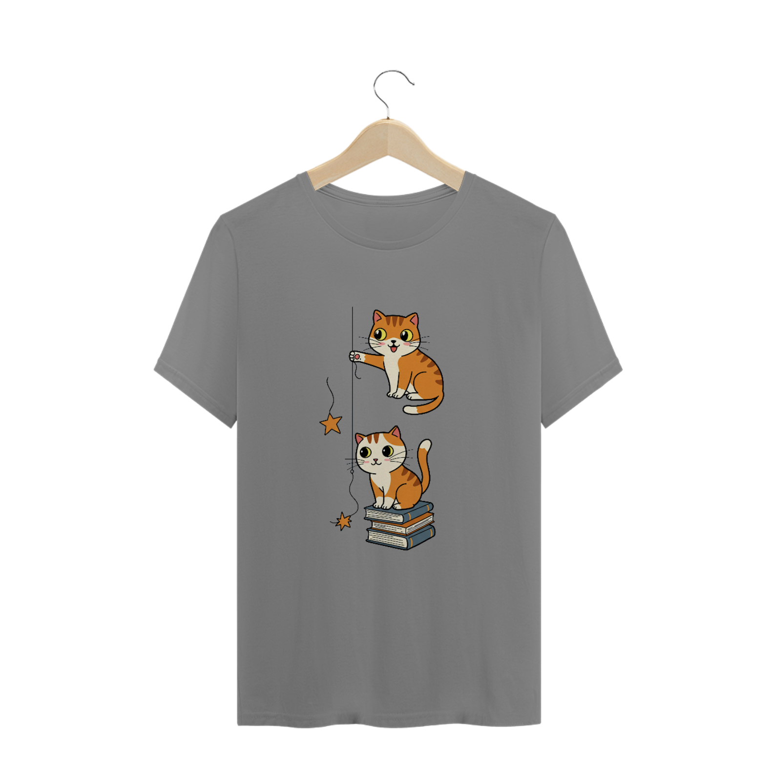 Nome do produto: CAMISETA T-SHIRT PLUS SIZE, CUTE CAT