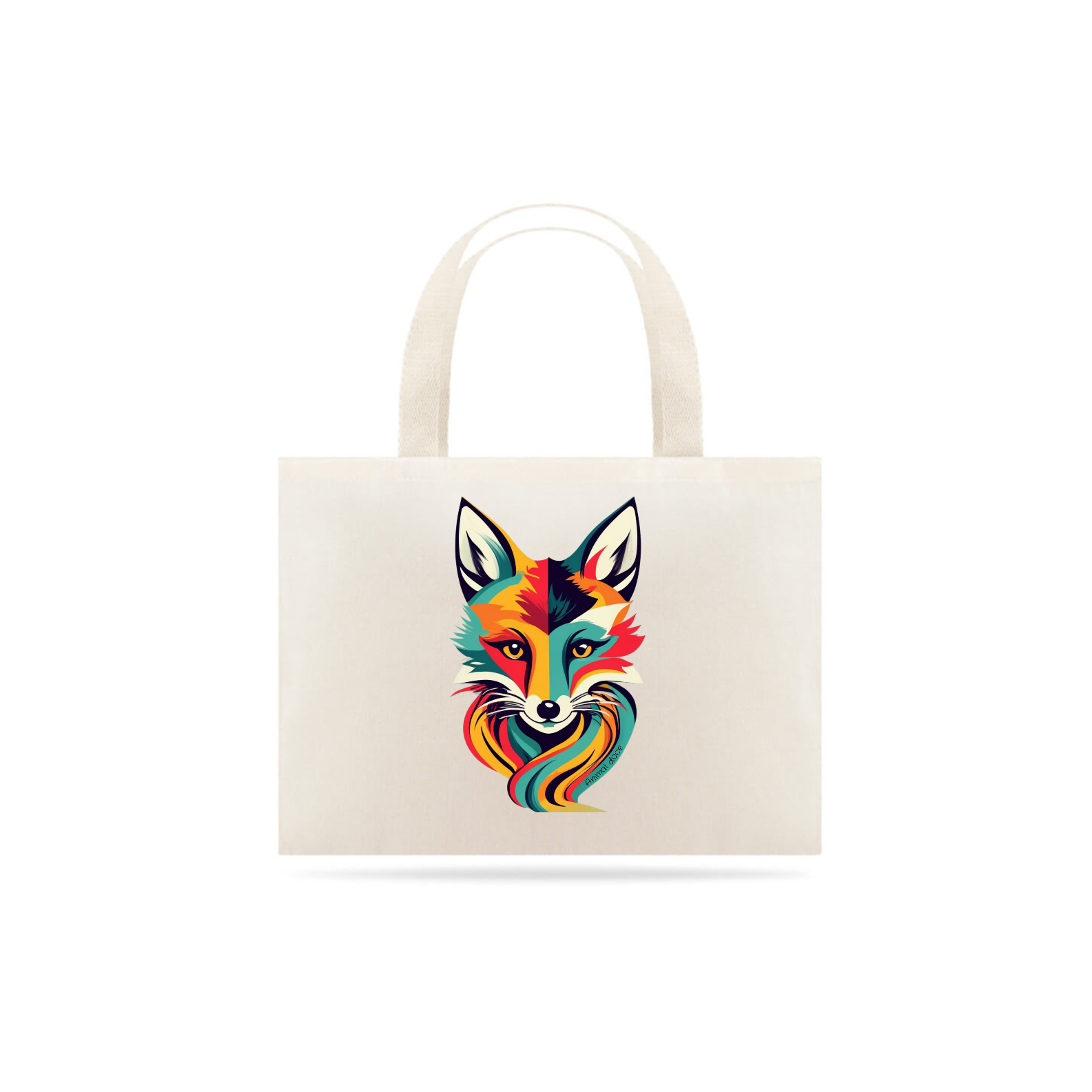 Nome do produto: ECOBAG GRANDE CRU, COLOR FOX, 100% ALGODAO