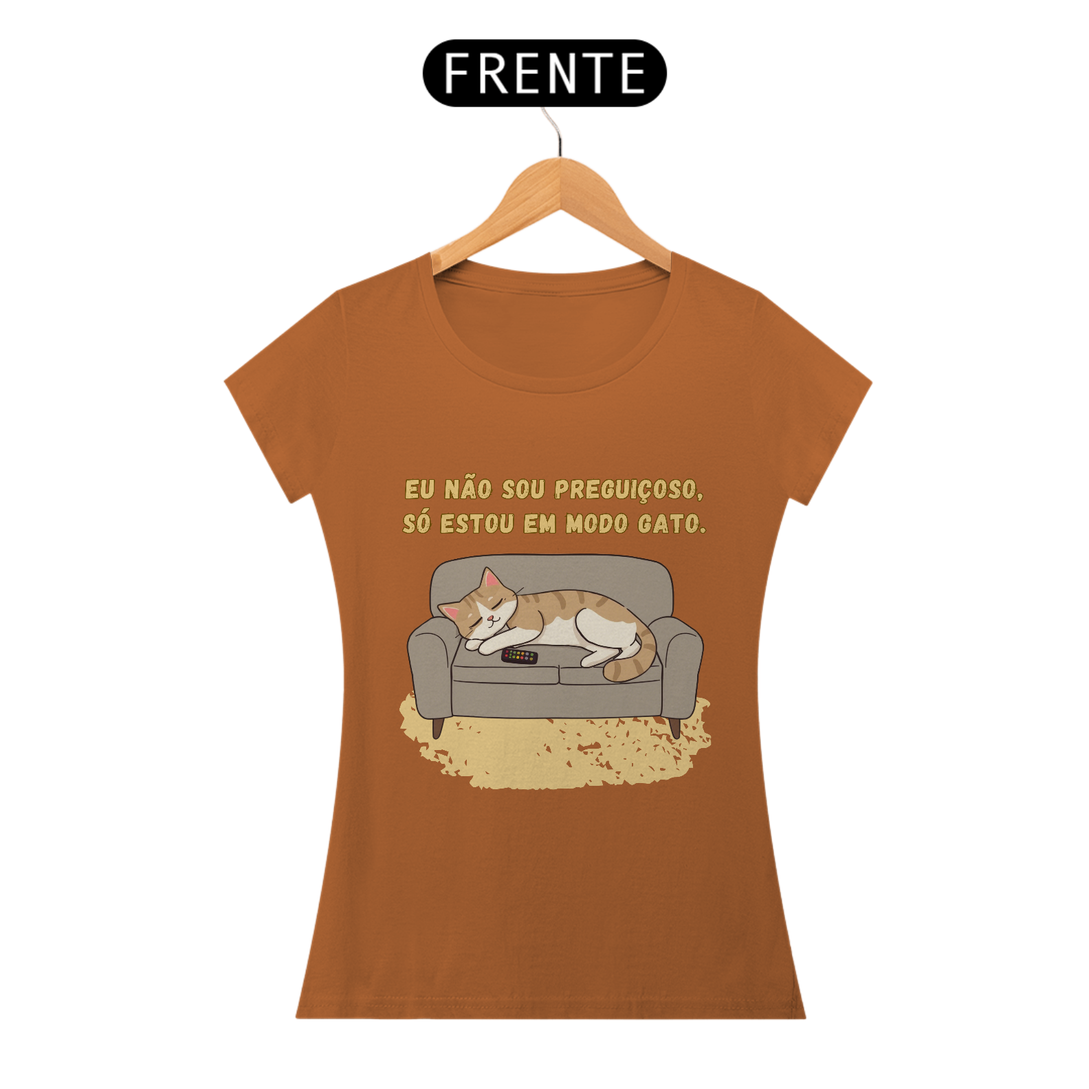 Nome do produto: CAMISETA BABY LONG PIMA, CAT FRASES