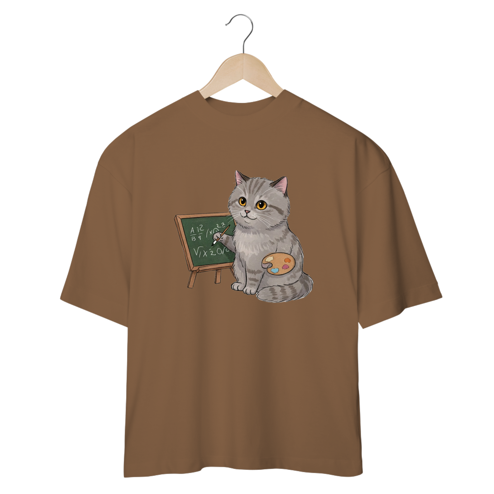 Nome do produto: CAMISETA OVERSIZED, STUDIOUS CAT