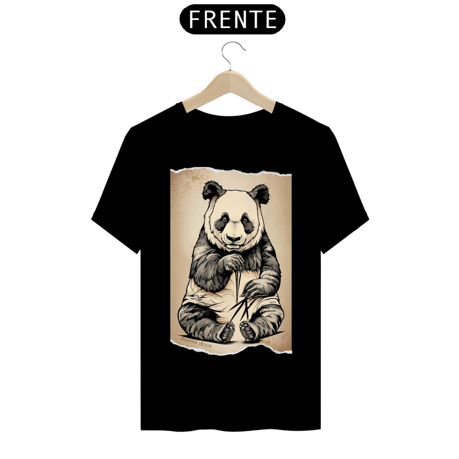 Nome do produto: CAMISETA T-SHIRT PRIME, PANDA PB