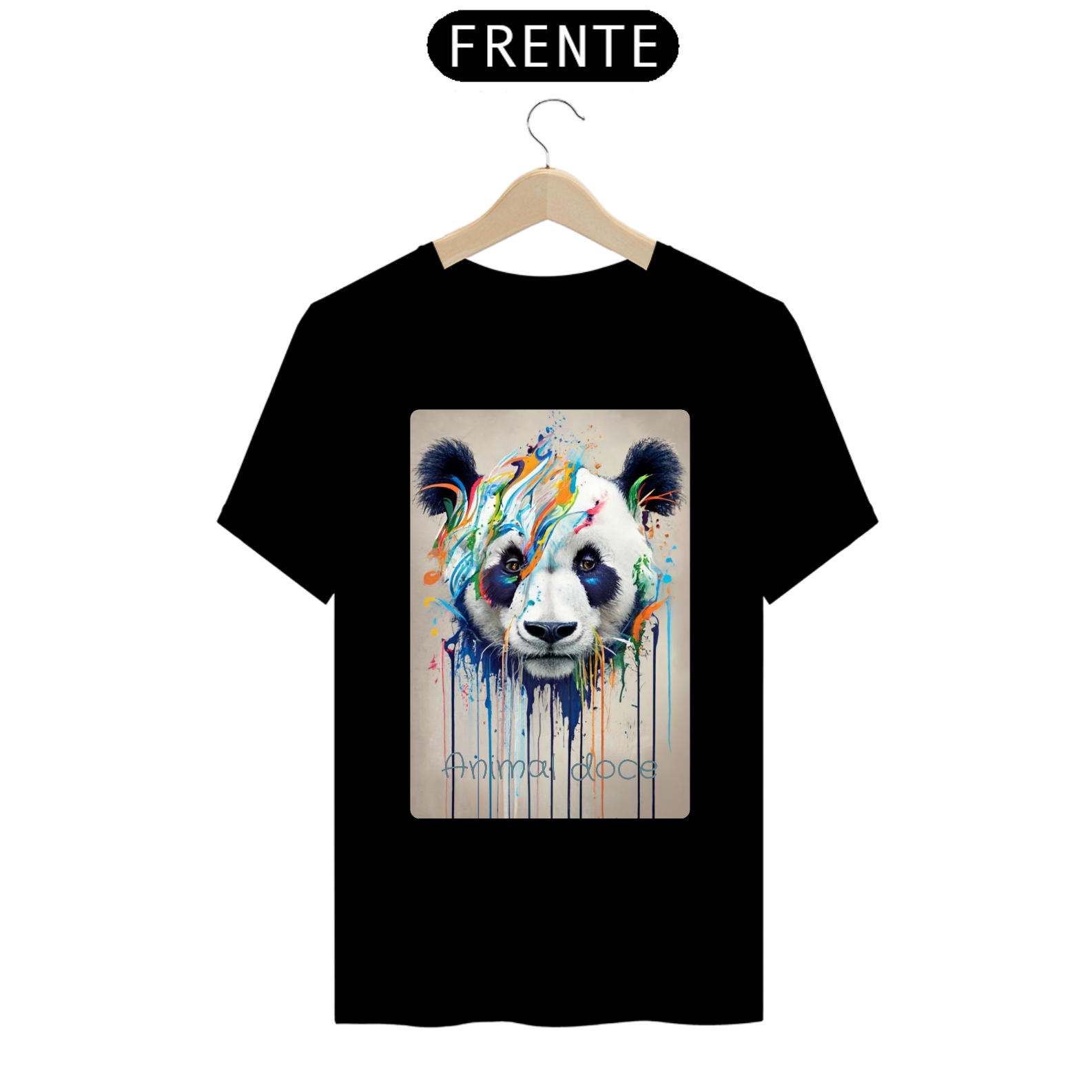 Nome do produto: CAMISETA T-SHIRT PRIME, PANDA COLOR