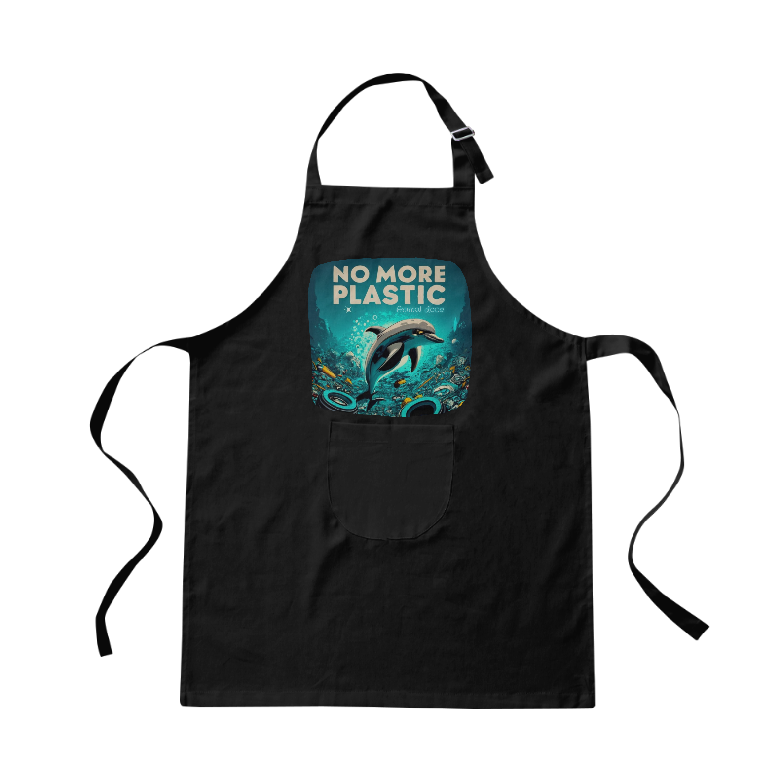 Nome do produto: AVENTAL BRIM, DOLPHIN NO MORE PLASTIC 