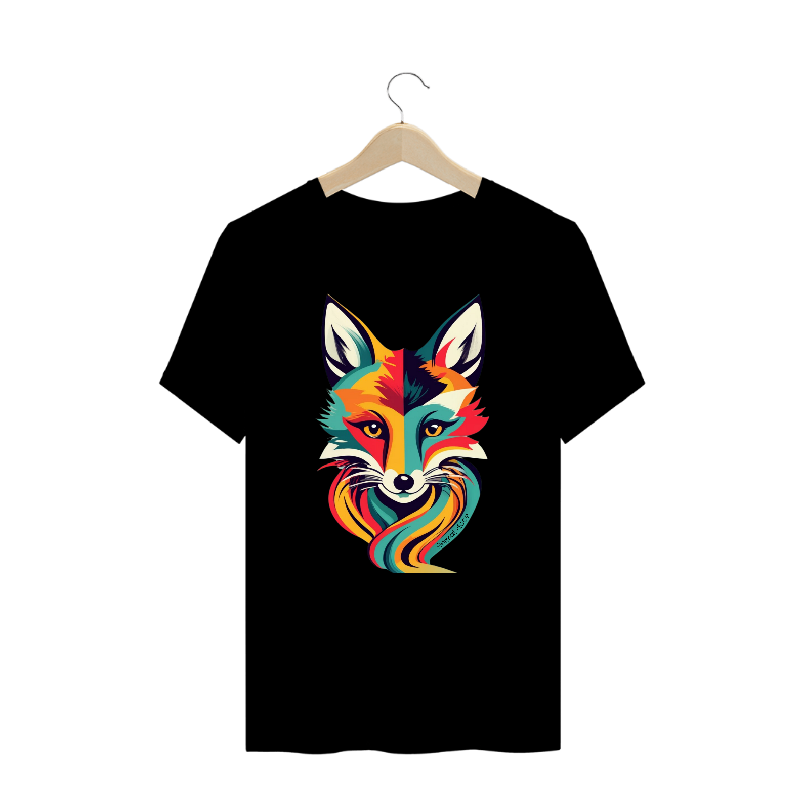 Nome do produto: CAMISETA T-SHIRT PLUS SIZE, COLOR FOX