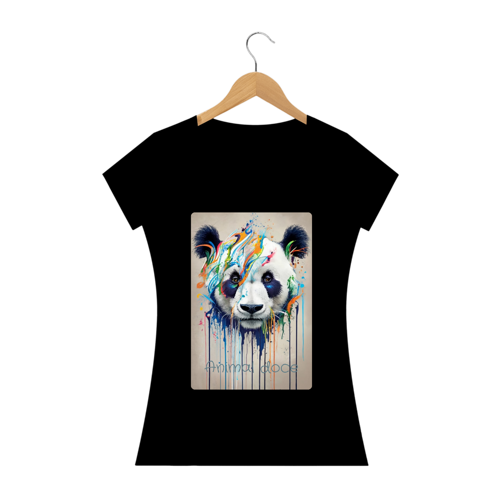 Nome do produto: CAMISETA BABY LONG PRIME, PANDA COLOR