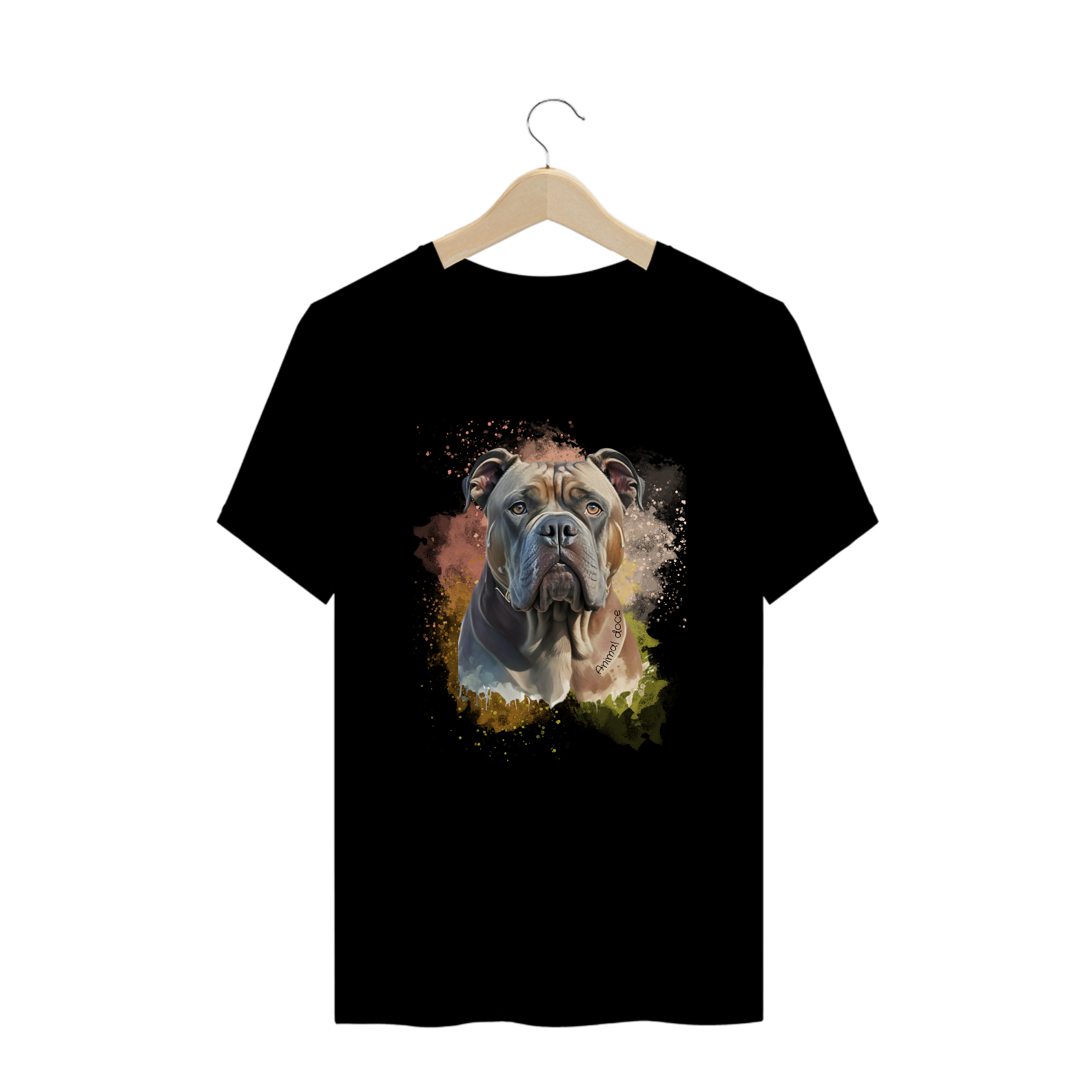 Nome do produto: CAMISETA T-SHIRT PLUS SIZE, DOG CANE CORSO