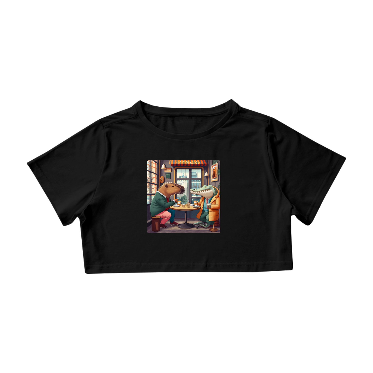 Nome do produto: CAMISA CROPPED, FRIENDS