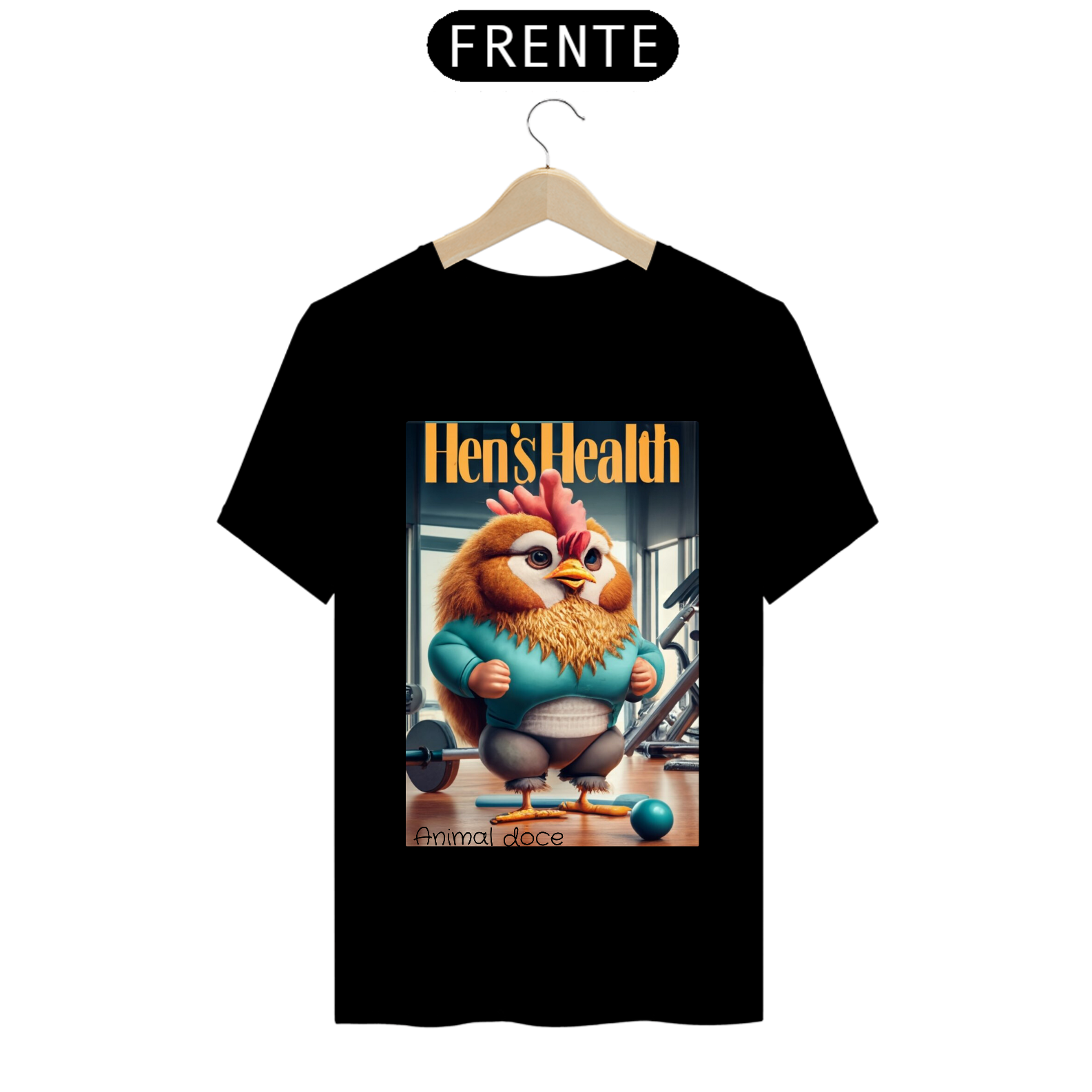 Nome do produto: CAMISETA T-SHIRT PRIME, MEME-HEN´S HEALTH