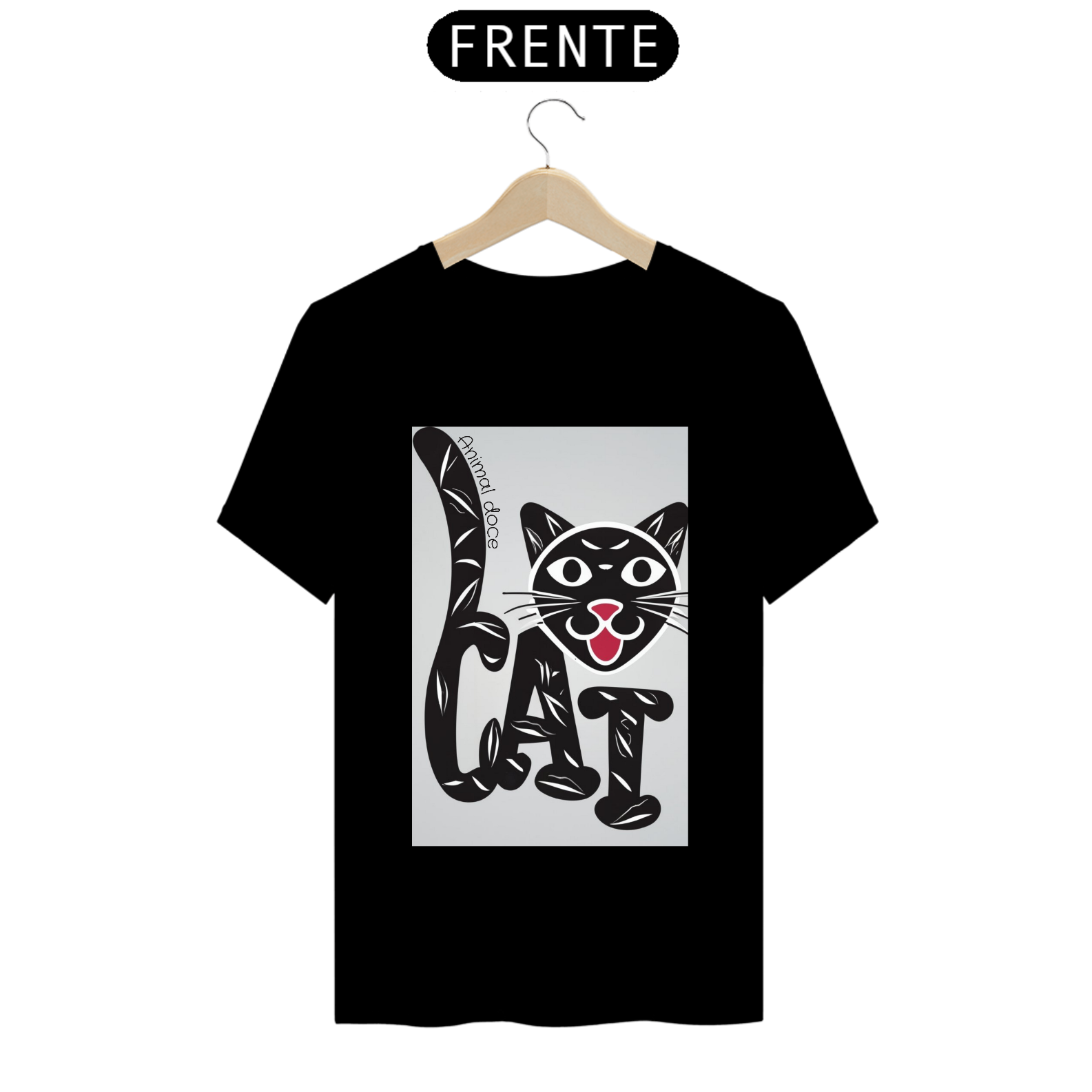 Nome do produto: CAMISETA T-SHIRT PRIME, CAT LETRAS
