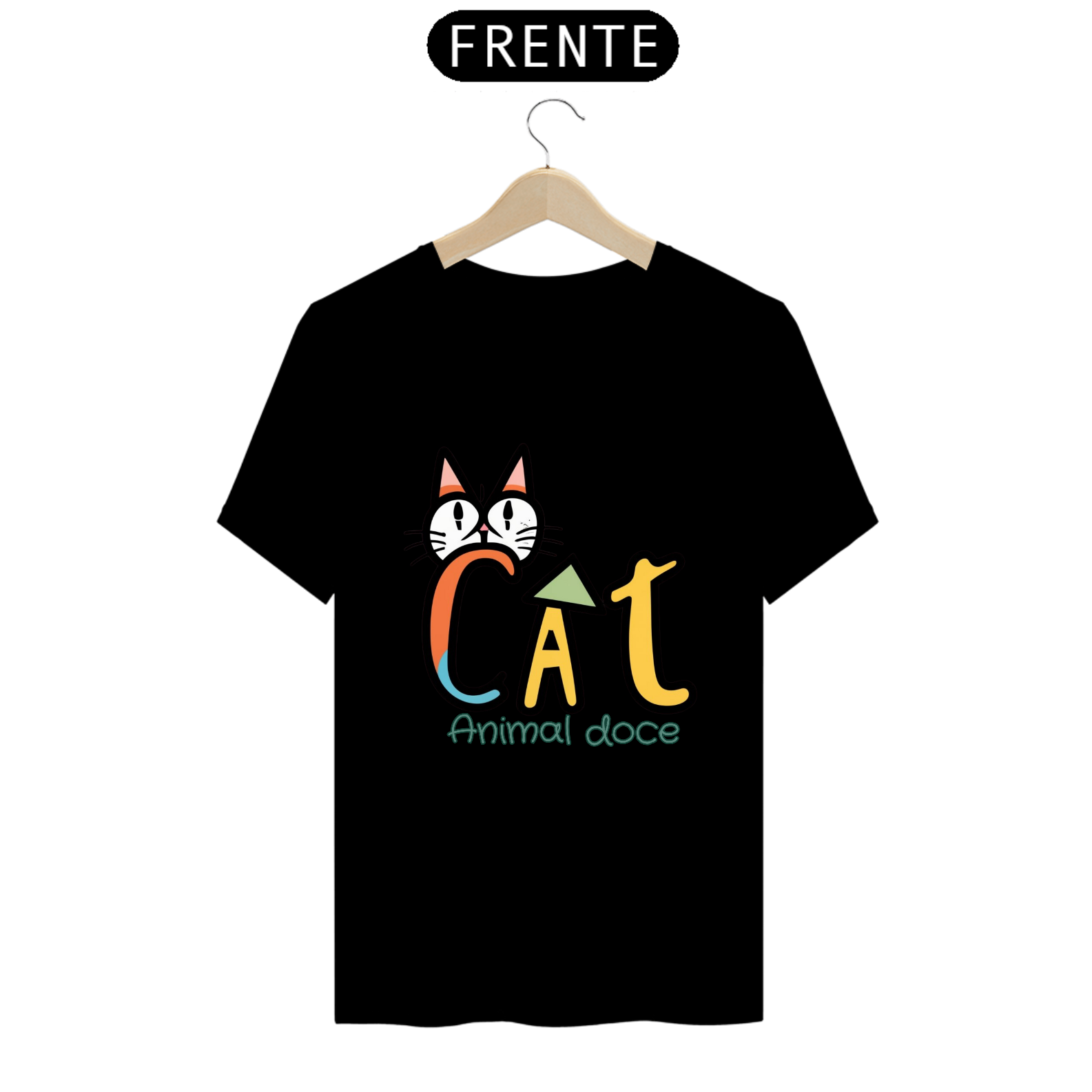 Nome do produto: CAMISETA T-SHIRT PRIME, CAT LETRAS