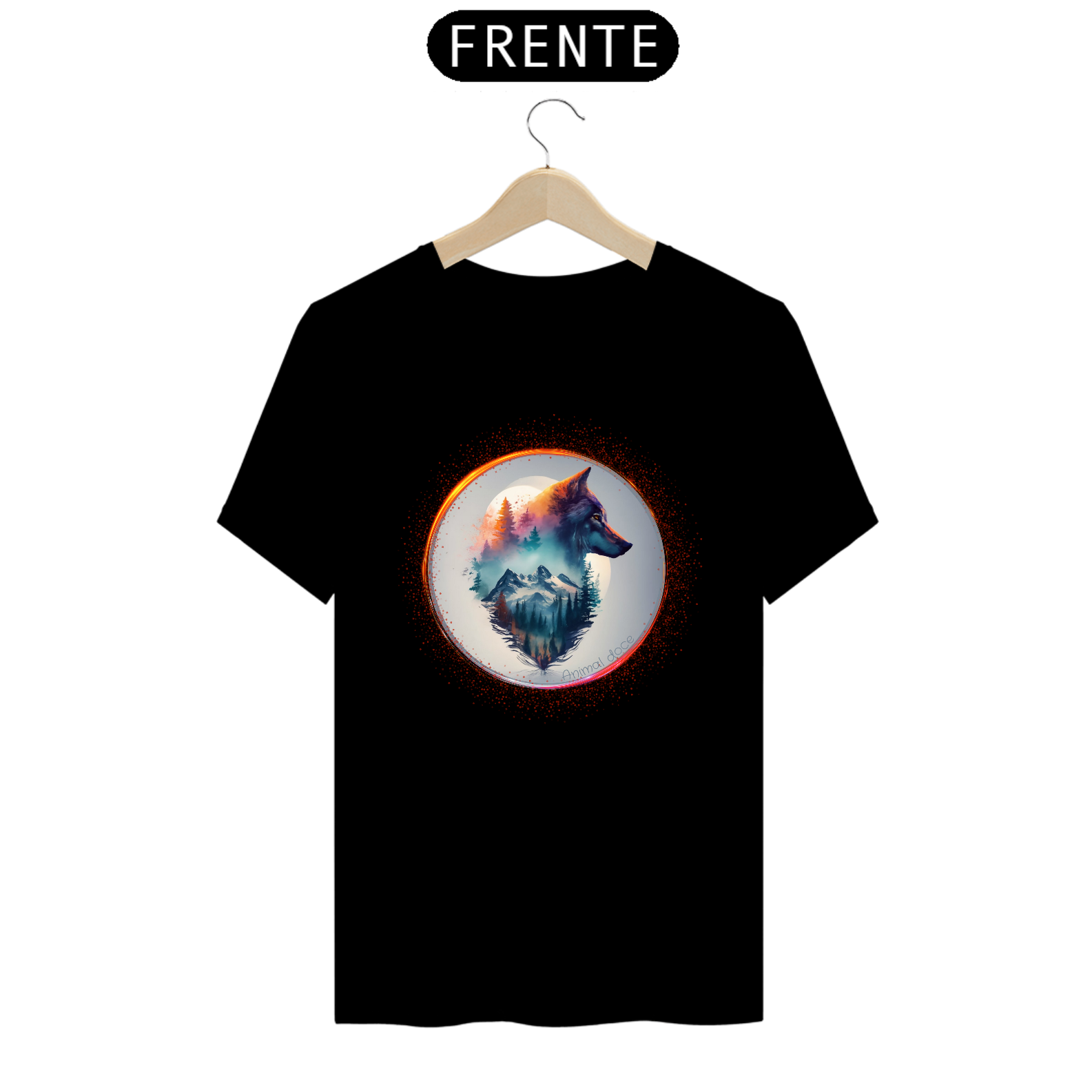 Nome do produto: CAMISETA T-SHIRT PRIME, LONE WOLF