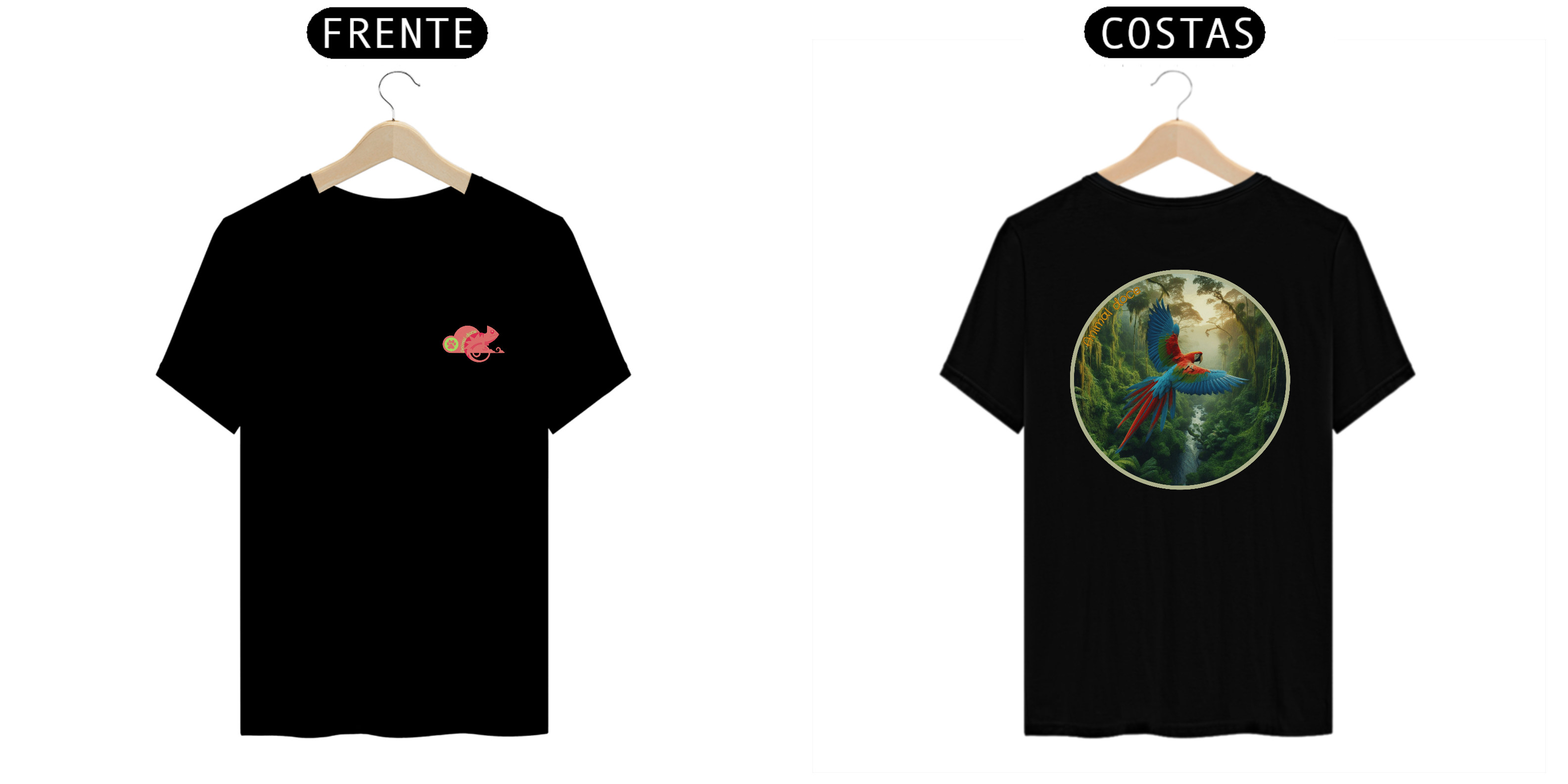 Nome do produto: CAMISETA T-SHIRT QUALITY F/V, ARARA