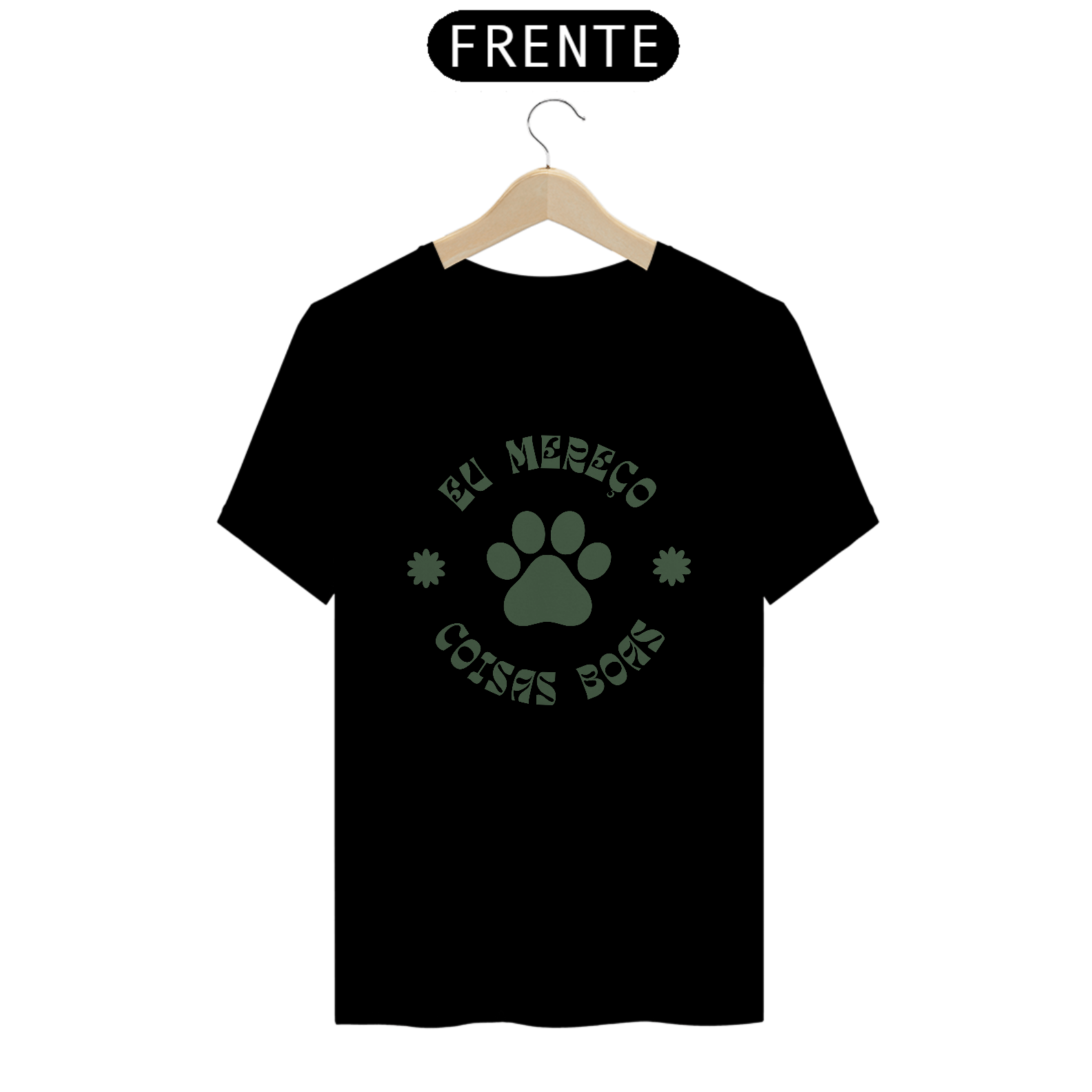 Nome do produto: CAMISETA T-SHIRT PRIME, PET FRASES COISAS BOAS