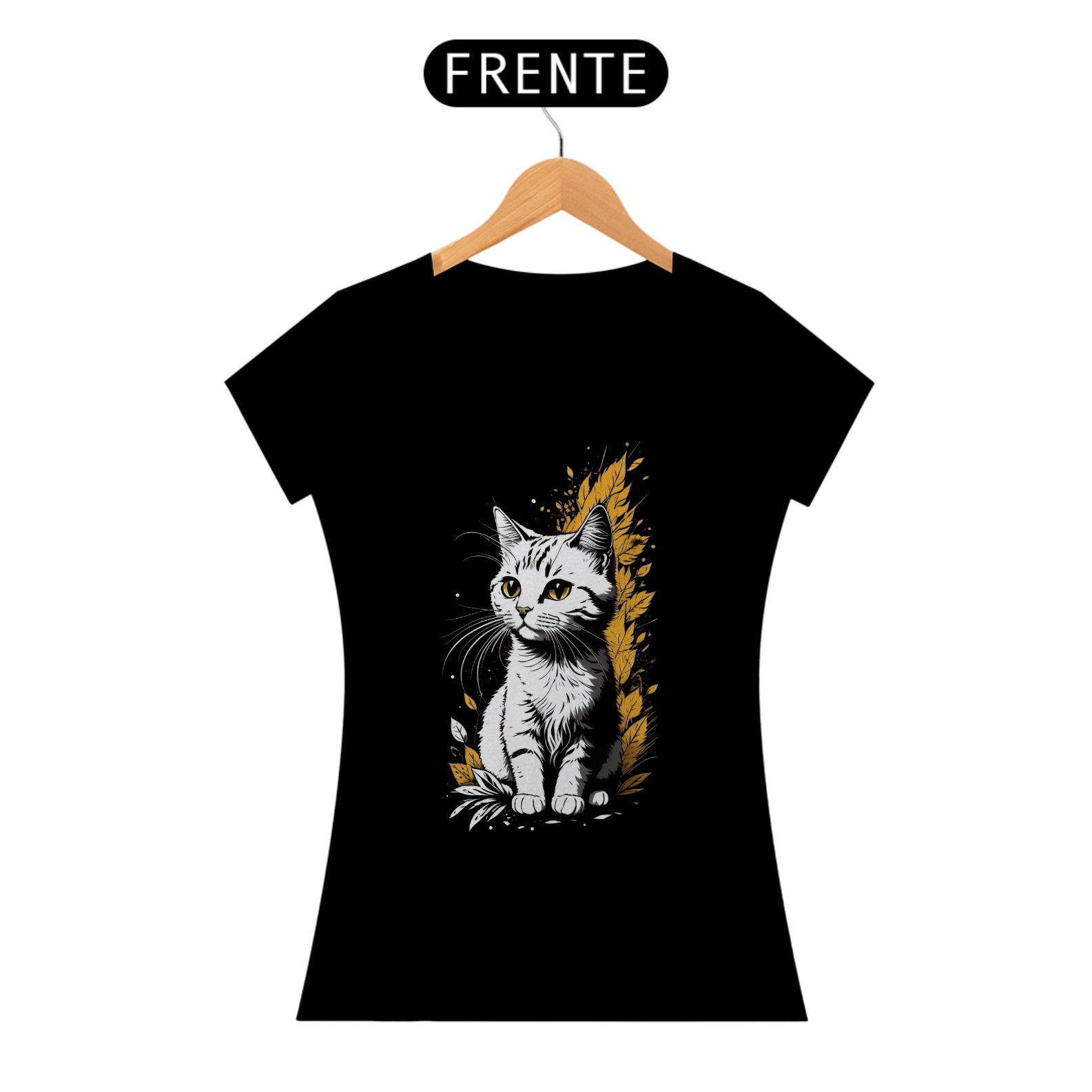 Nome do produto: CAMISETA BABY LONG CLASSIC, CAT