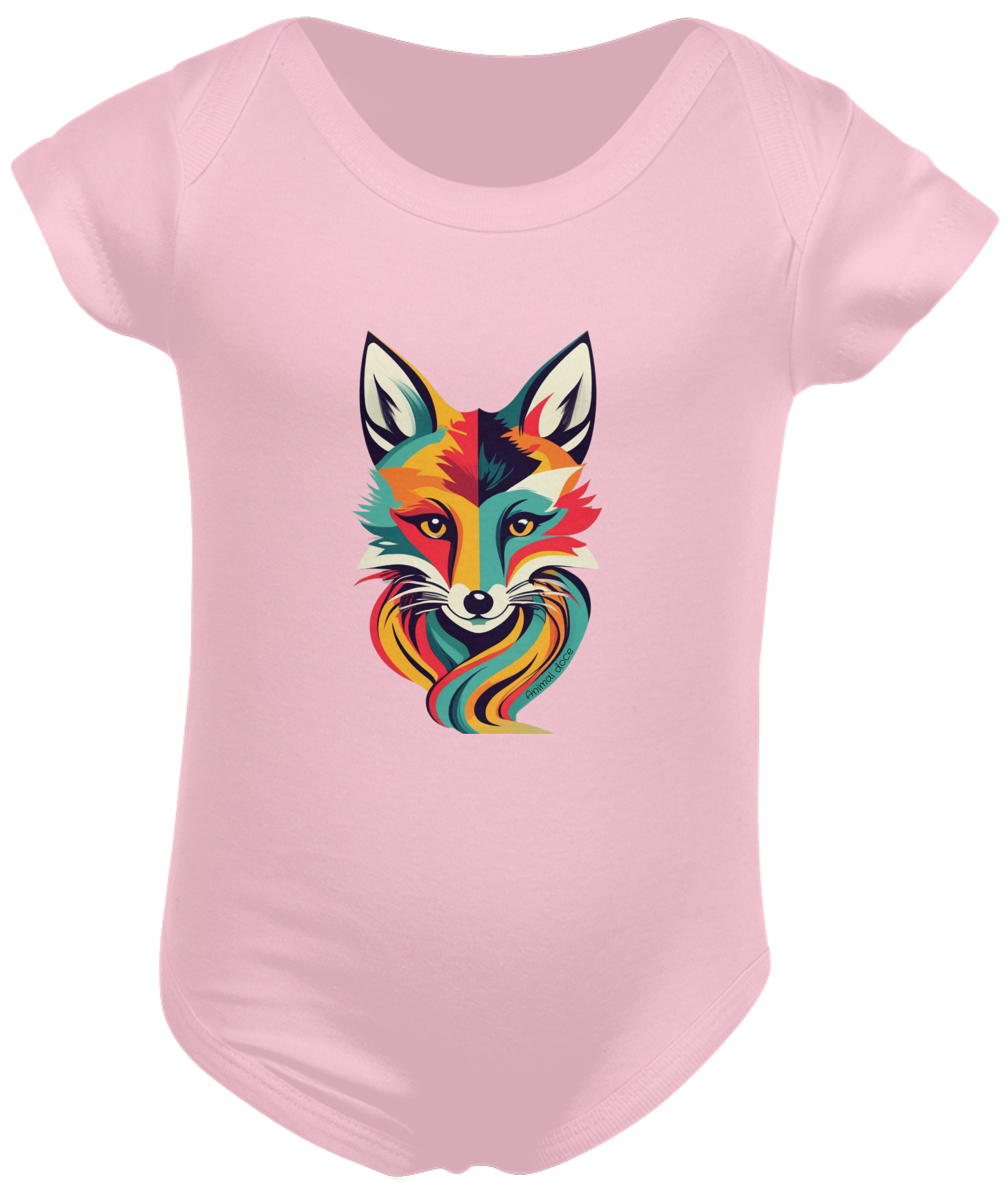 Nome do produto: BODY INFANTIL, COLOR FOX-P M G GG