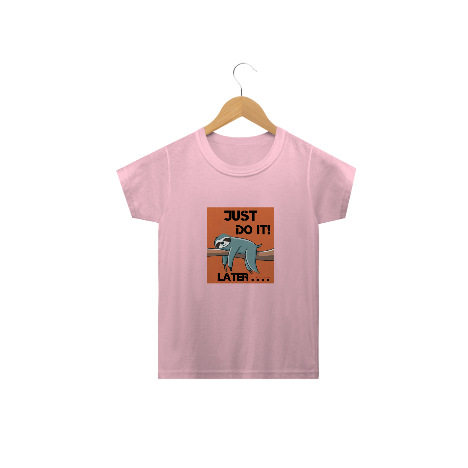 Nome do produto: CAMISETA  CLASSIC INFANTIL, JUST DO IT LATER SONECA-2  A 14 ANOS