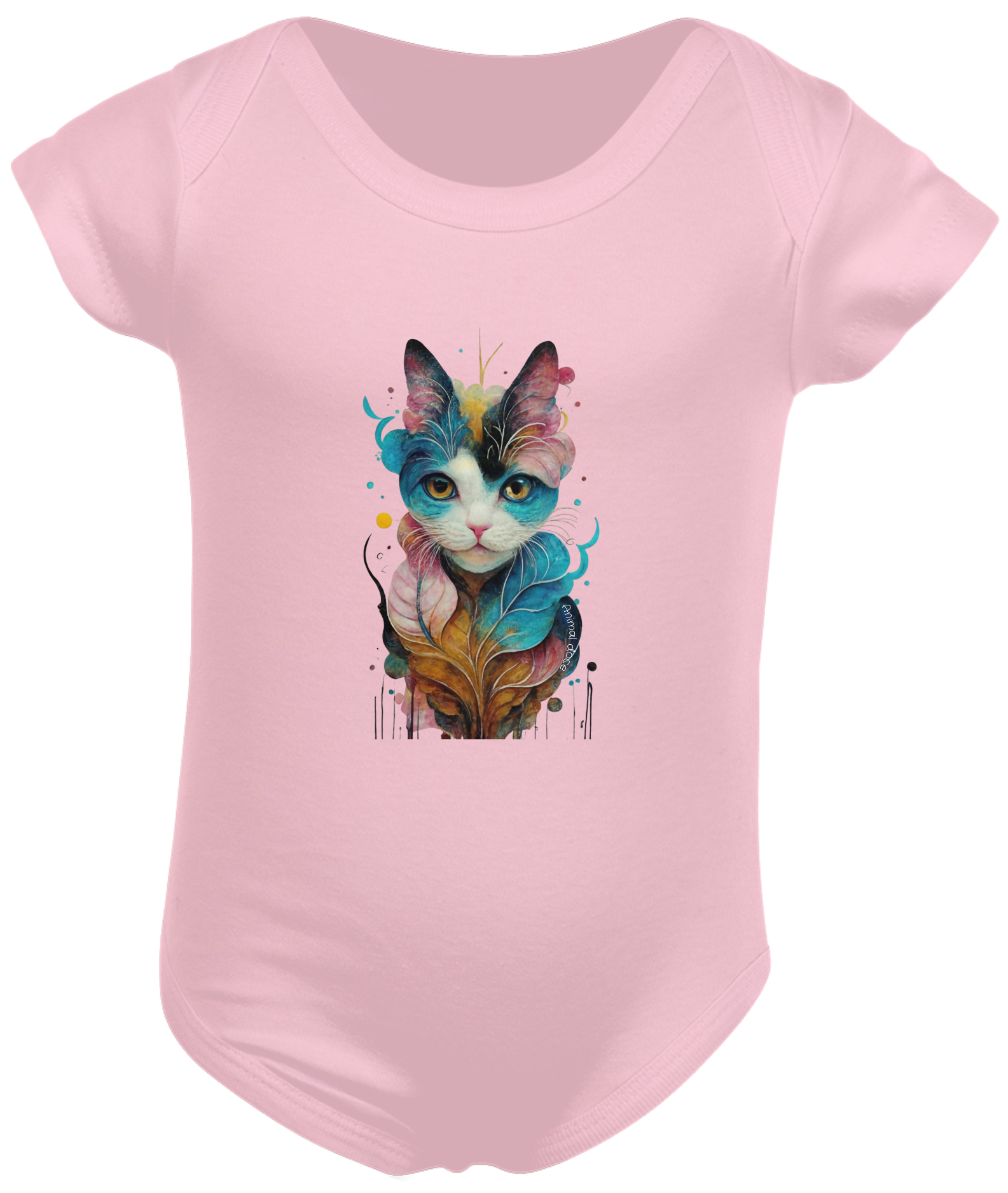 Nome do produto: BODY INFANTIL, LEAF CAT-P M G GG