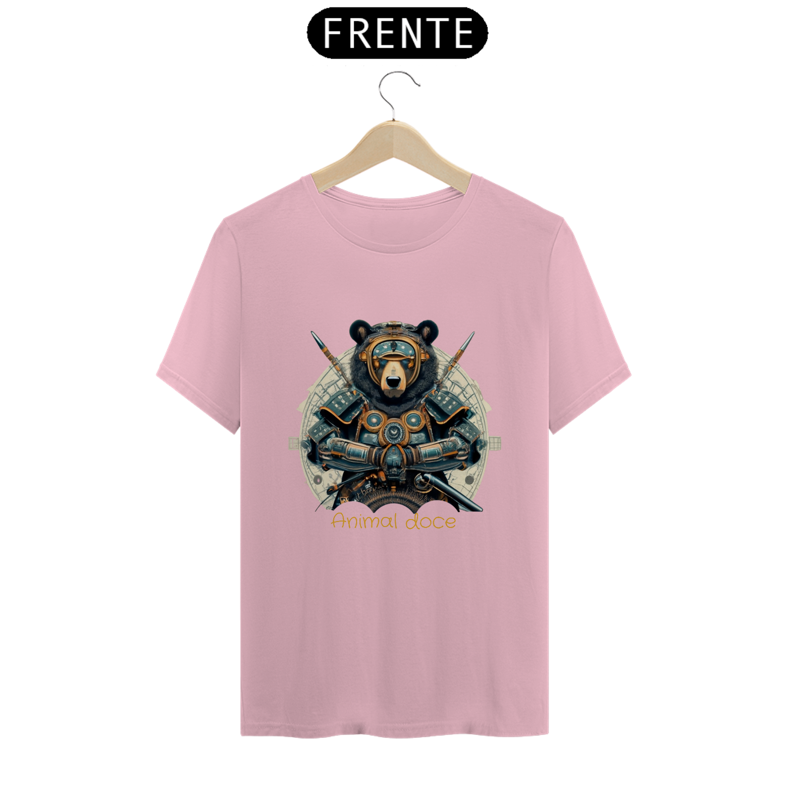 Nome do produto: CAMISETA T-SHIRT PIMA, BEAR
